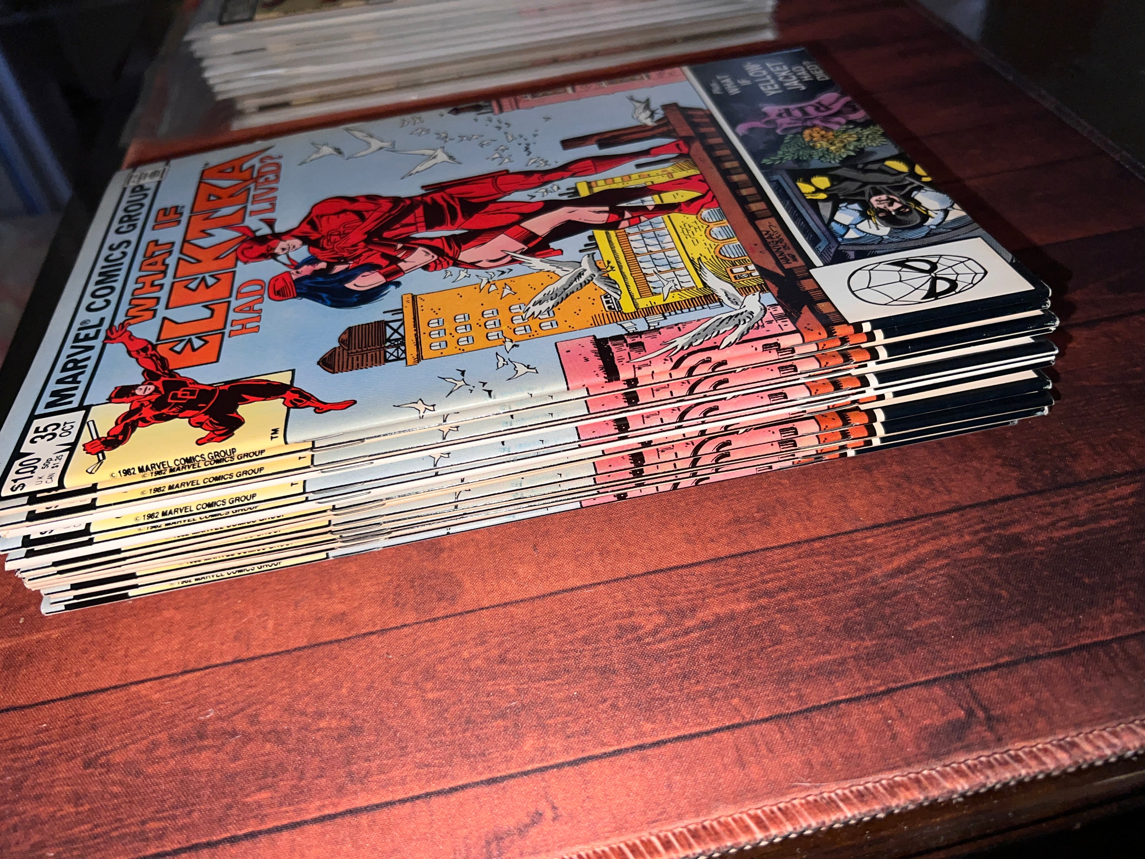Daredevil Comic Book What if Elektra Had Lived Bundle x27 total! 1982