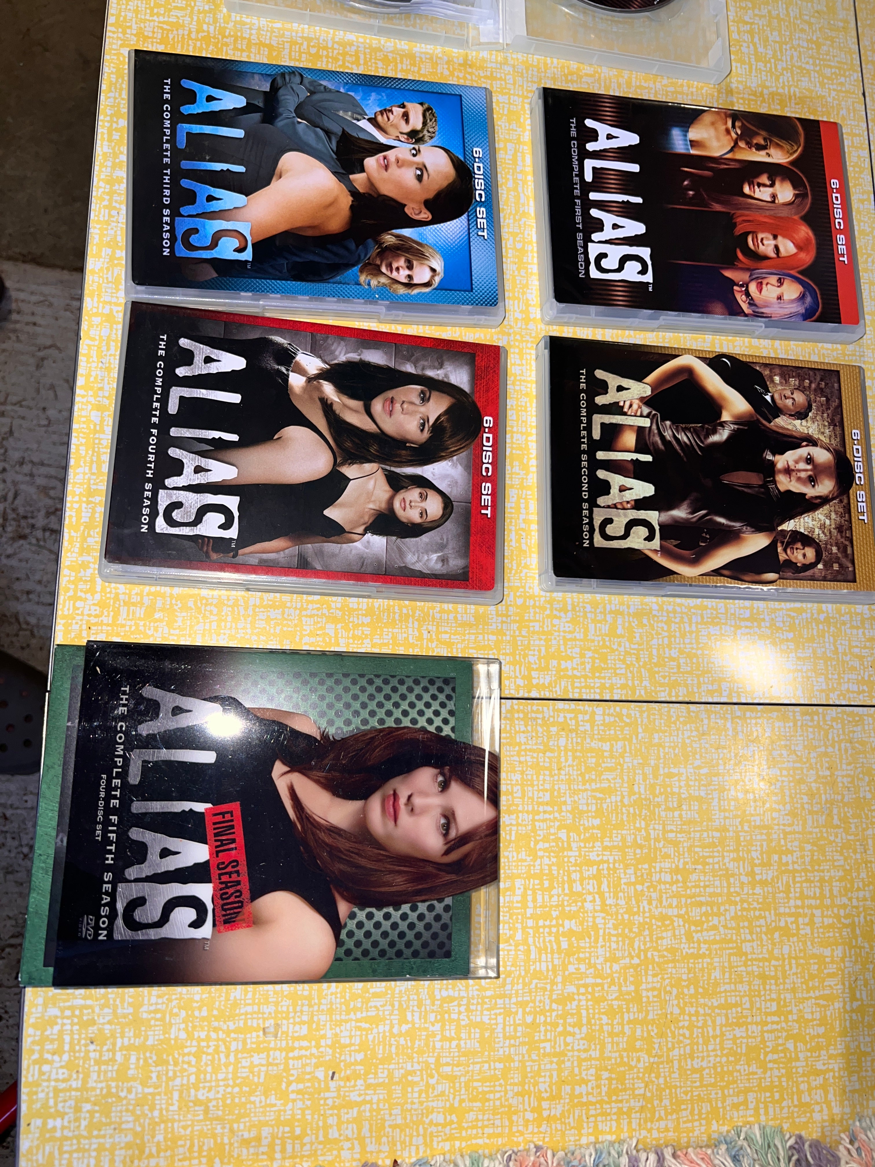A.L.I.A.S. ALIAS DVD Bundle Seasons 1-5 Complete!