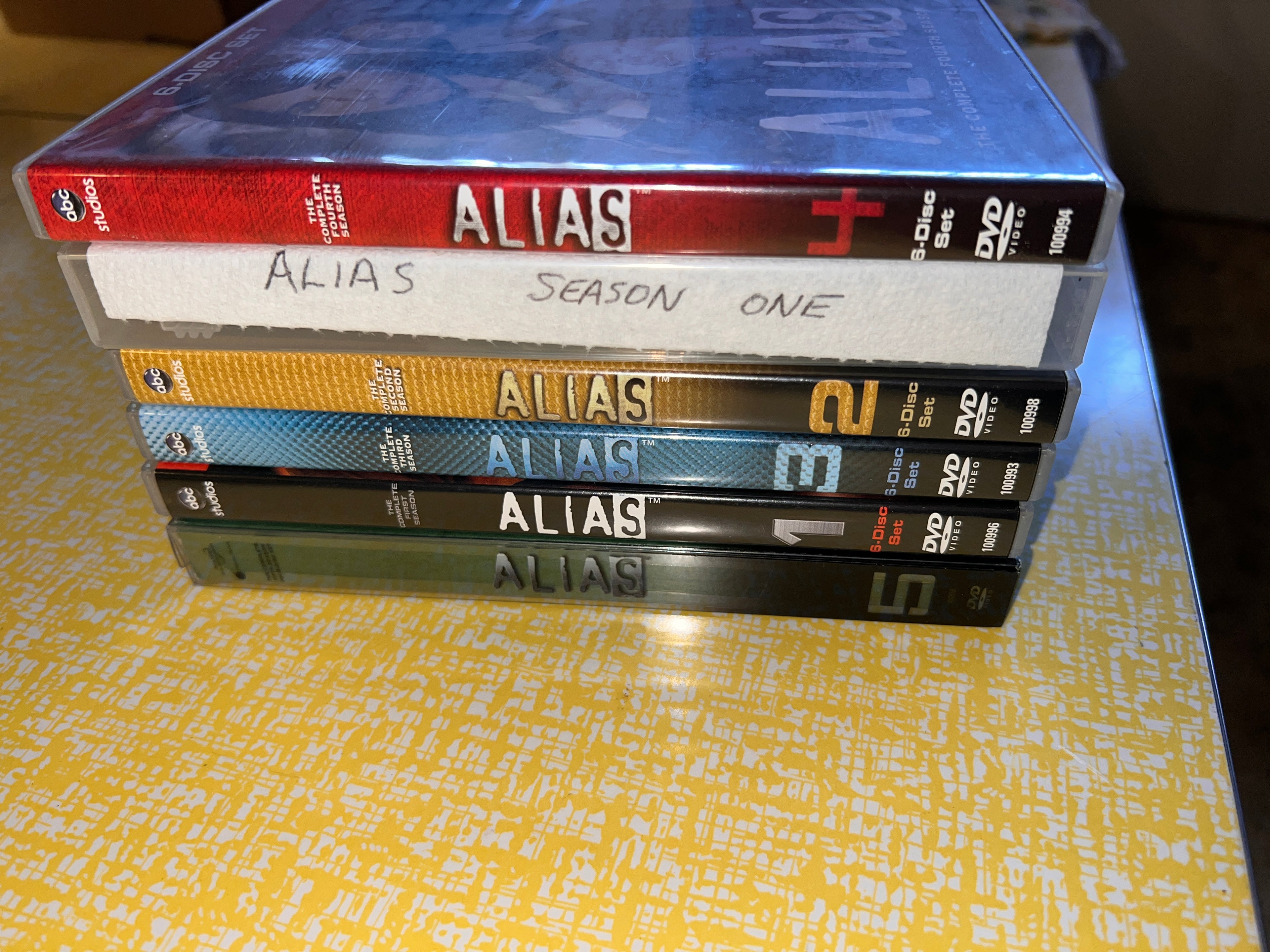 A.L.I.A.S. ALIAS DVD Bundle Seasons 1-5 Complete!