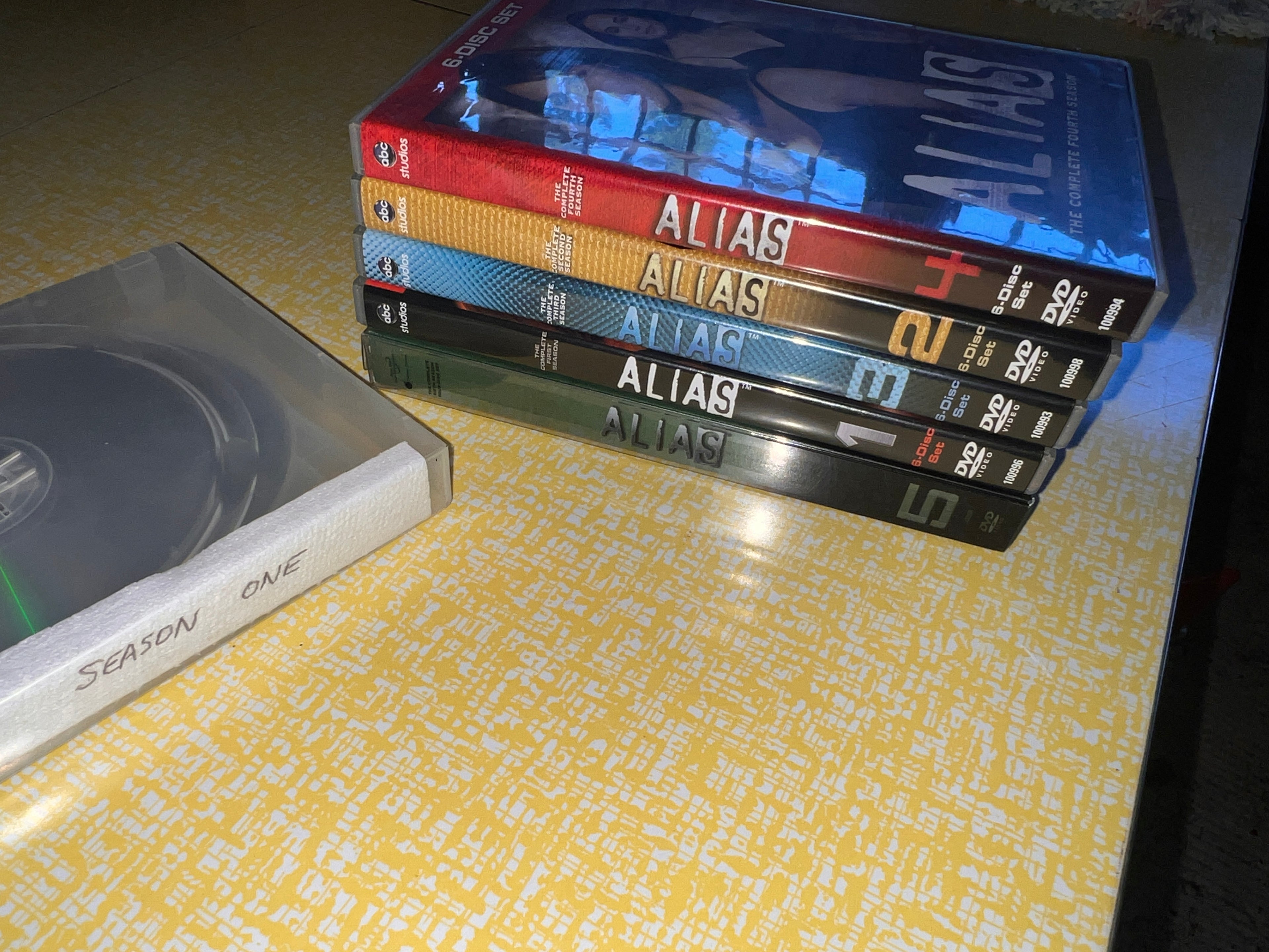 A.L.I.A.S. ALIAS DVD Bundle Seasons 1-5 Complete!