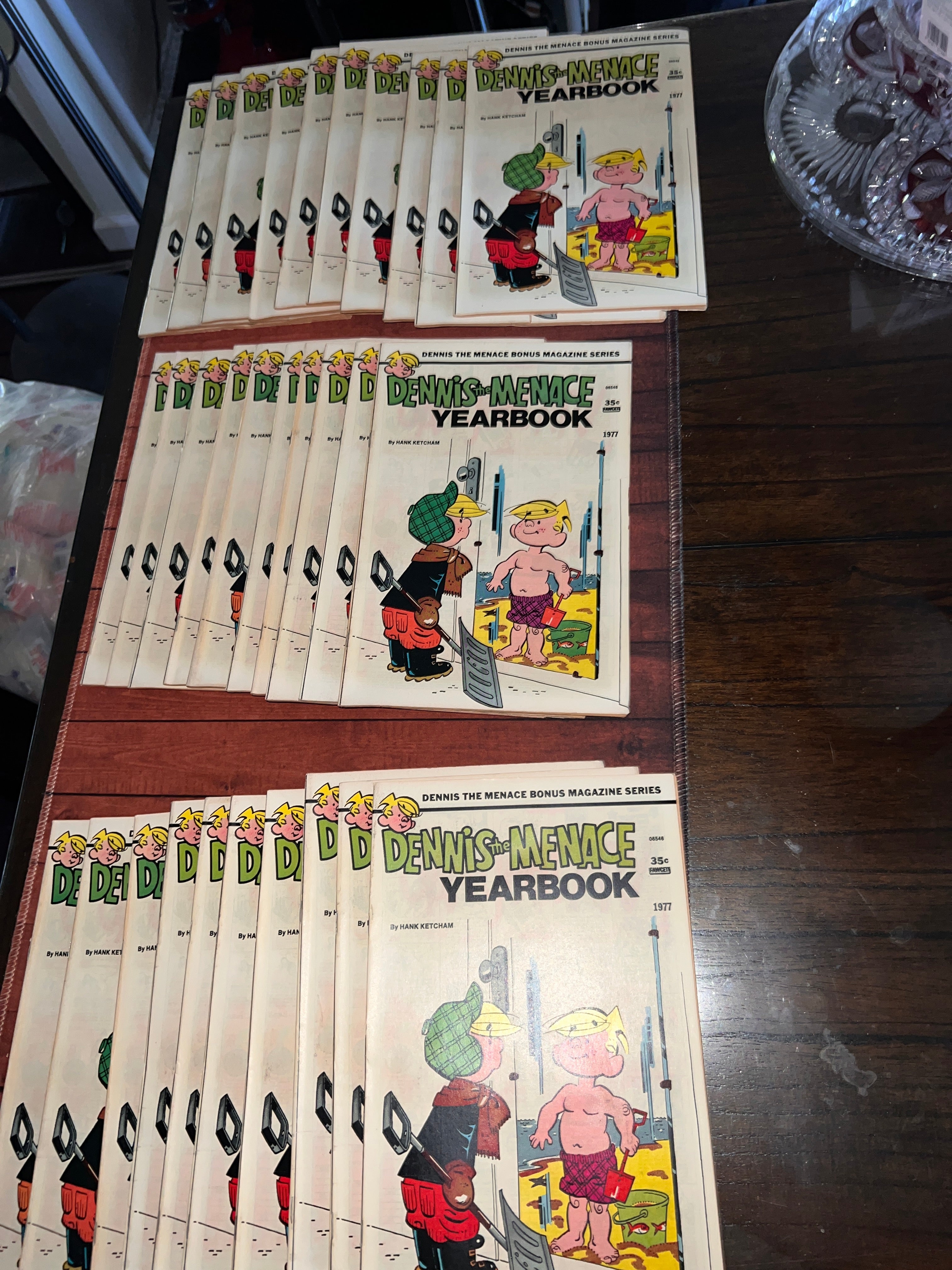 Dennis the Menace Antique Comic Book Bundle x30 1977 #160