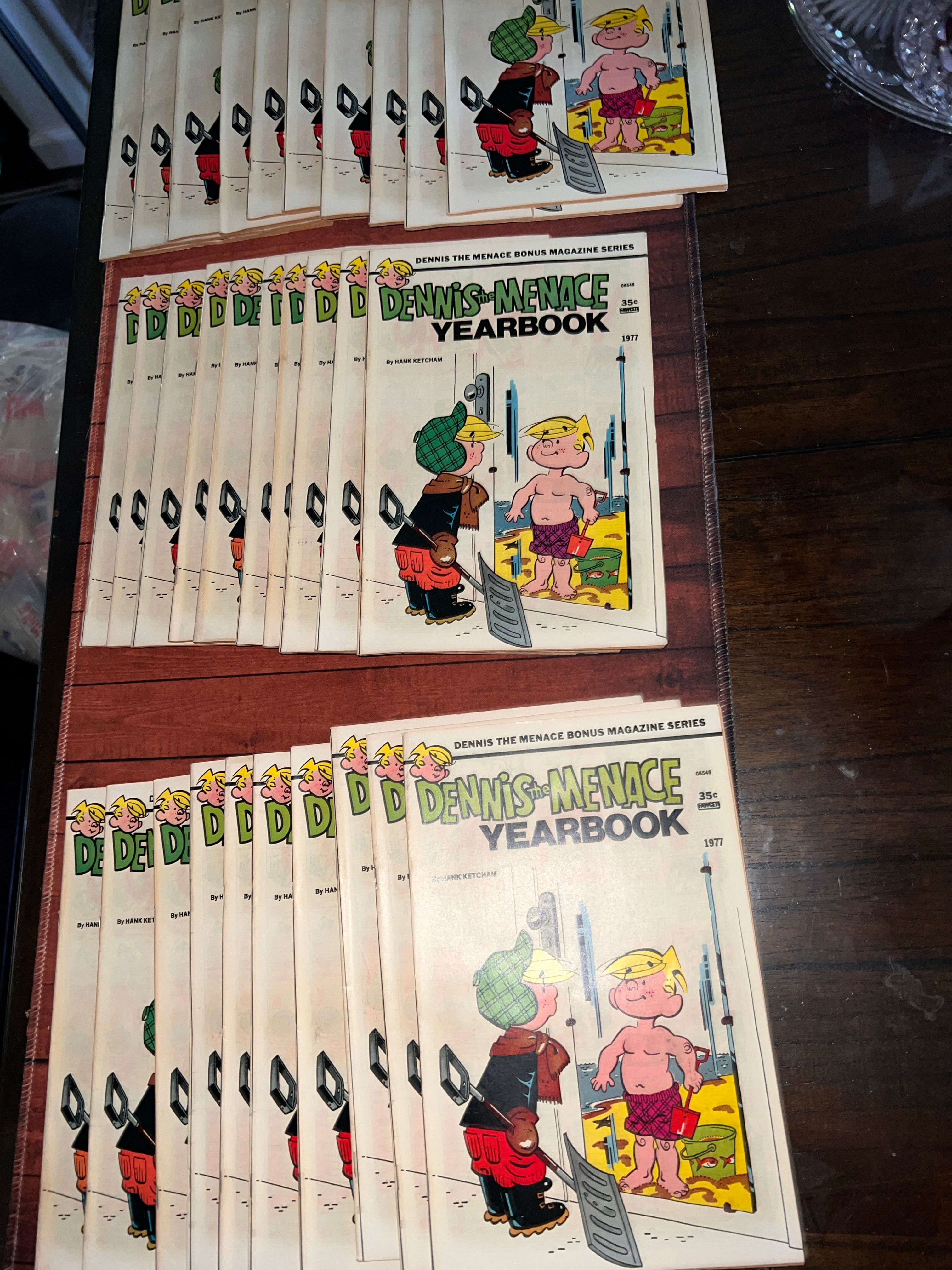 Dennis the Menace Antique Comic Book Bundle x30 1977 #160