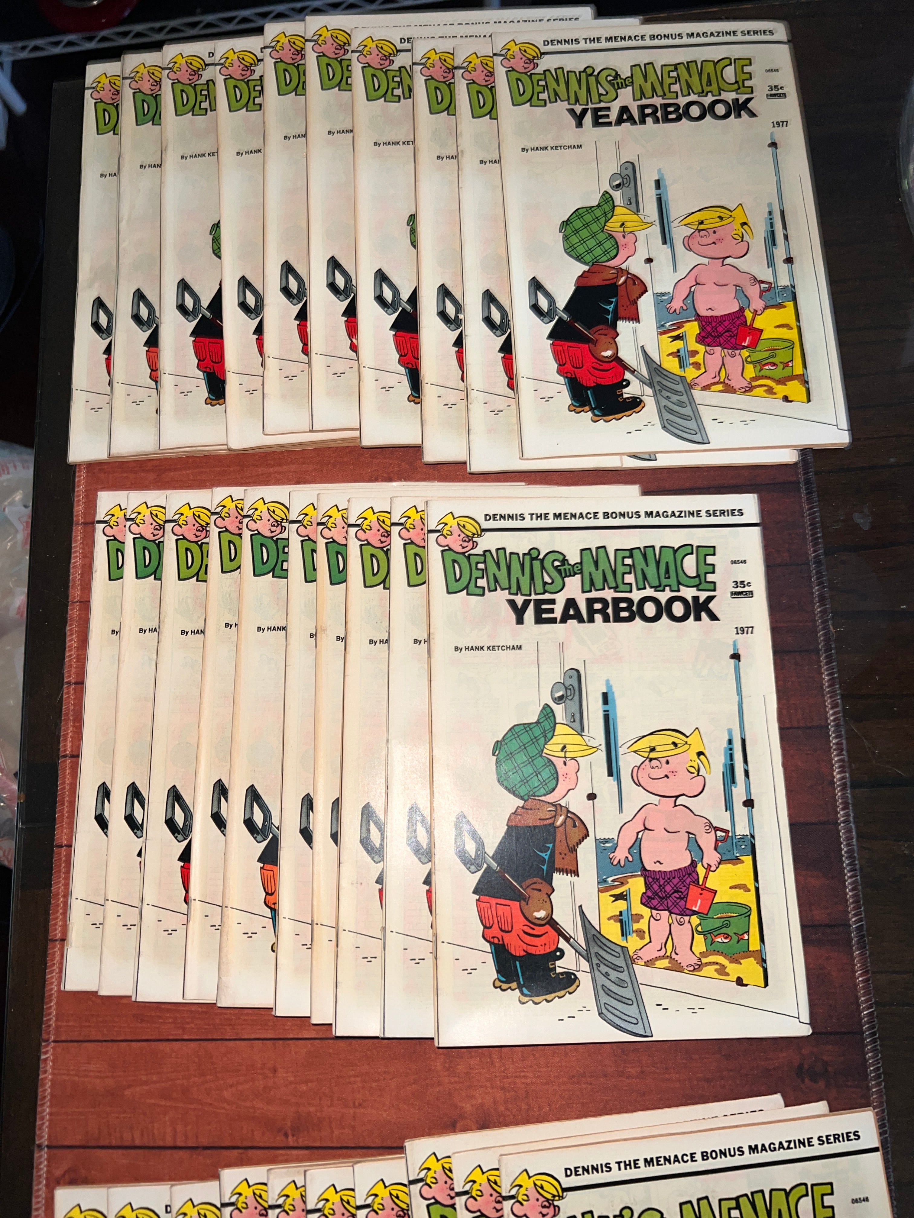 Dennis the Menace Antique Comic Book Bundle x30 1977 #160