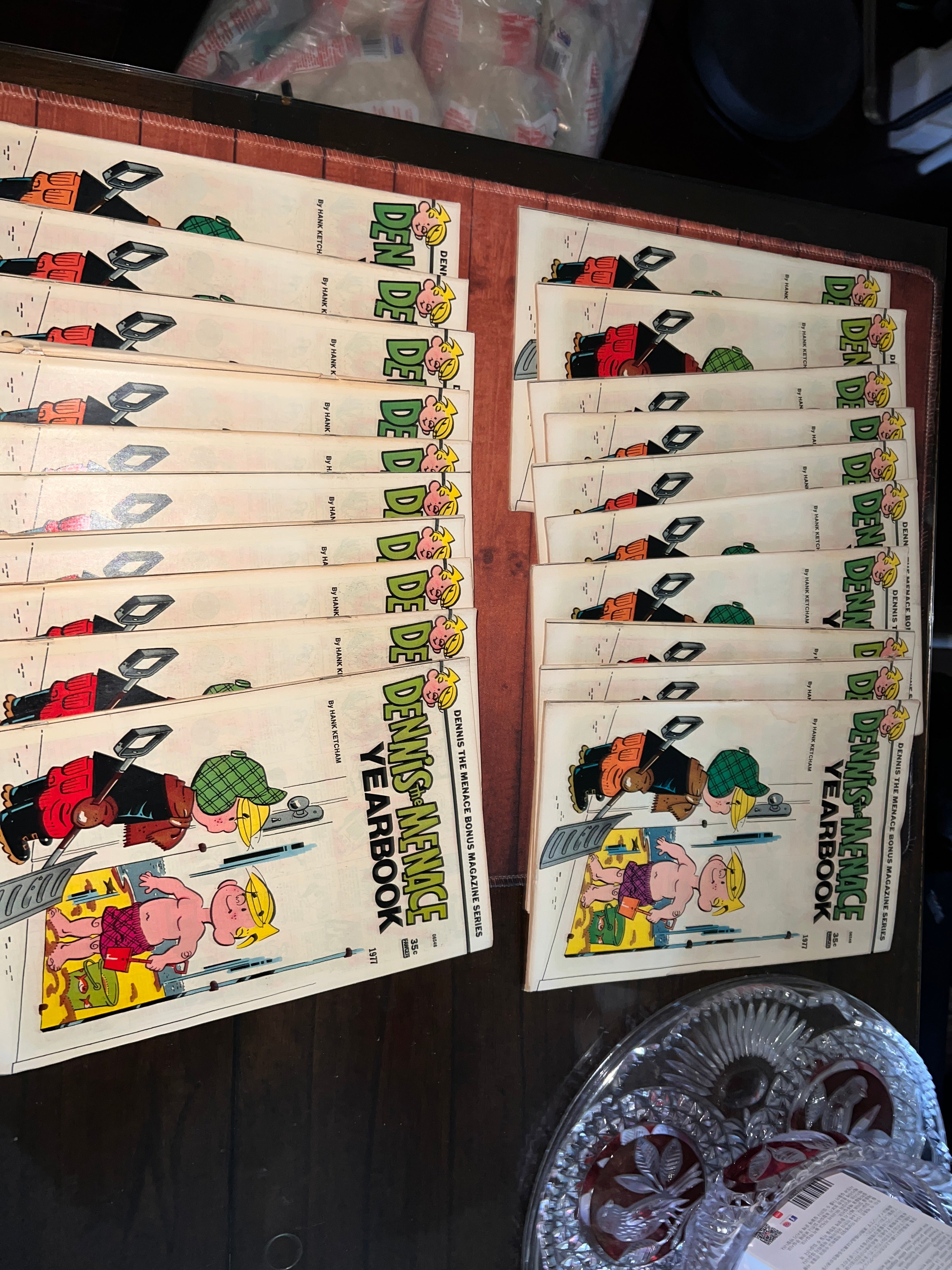 Dennis the Menace Antique Comic Book Bundle x30 1977 #160