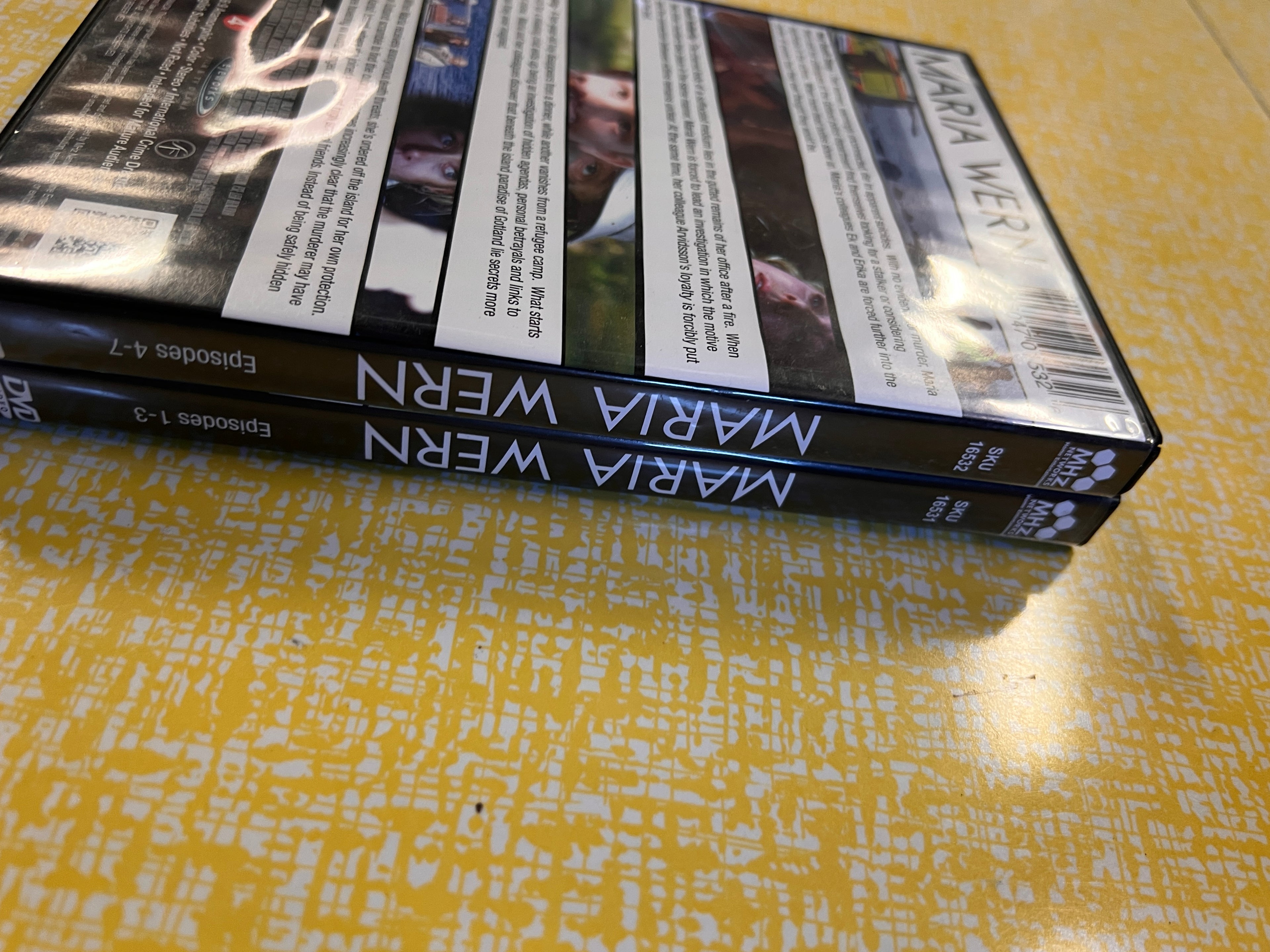 Maria Wern Episodes 1-7 DVD Bundle rare OOP
