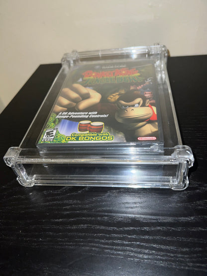 Donkey Kong Jungle Beat Nintendo Gamecube WATA Graded 9.6 A NEW!