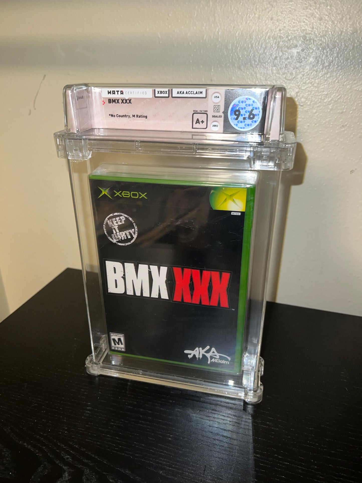 BMX XXX for XBOX NEW FACTORY SEALED WATA GRADED 9.6 A+!