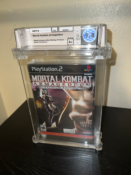 Mortal Kombat Armageddon WATA GRADED 9.8 A+ NEW SEALED!  PREMIUM EDITION!