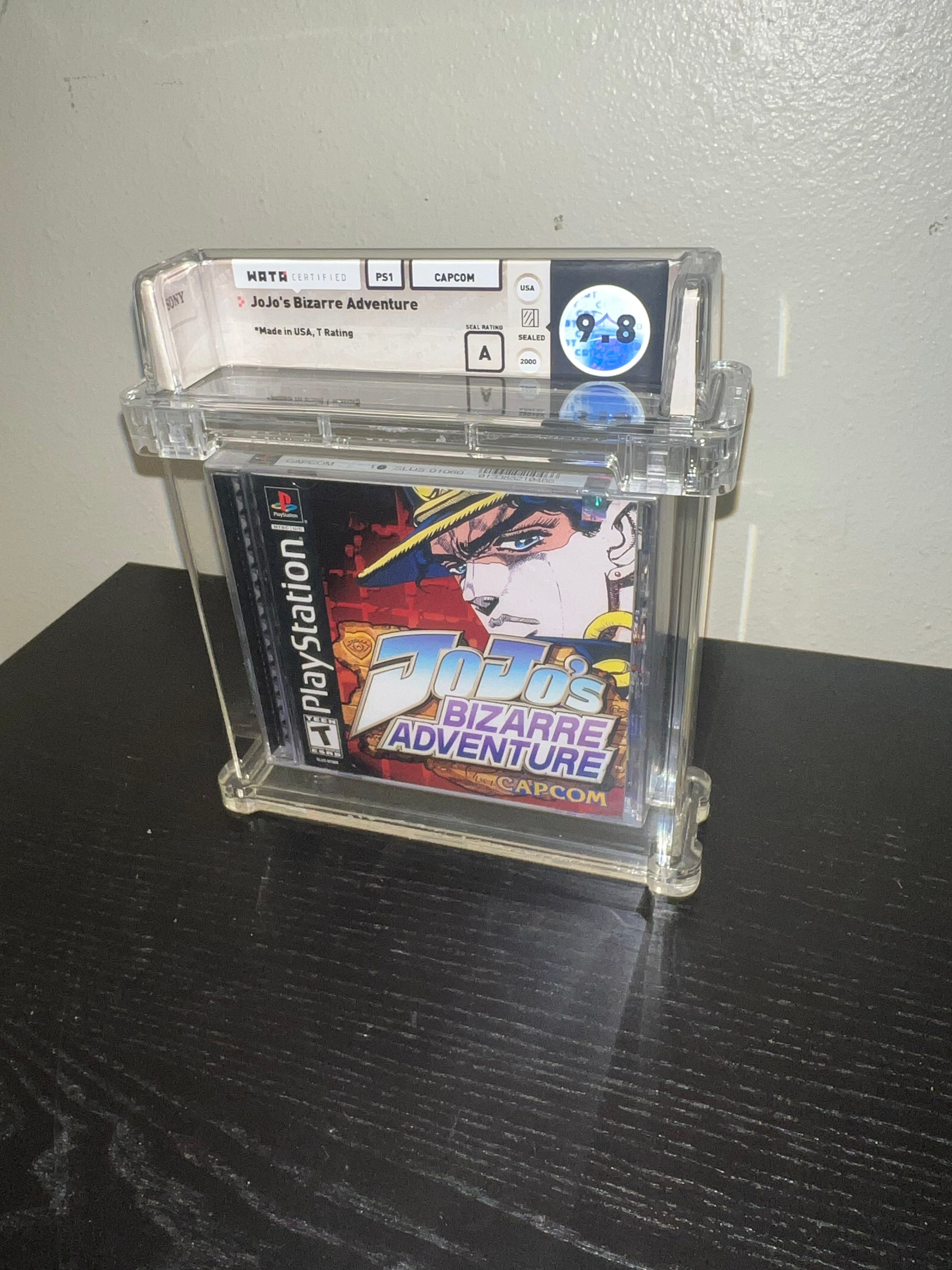 JoJo's Bizarre Adventure Playstation 1 PS1 NEW GRADED SEALED 9.8 A!