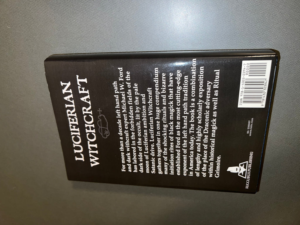 Luciferian Witchcraft Azal'ucel Edition Michael W. Ford NEW