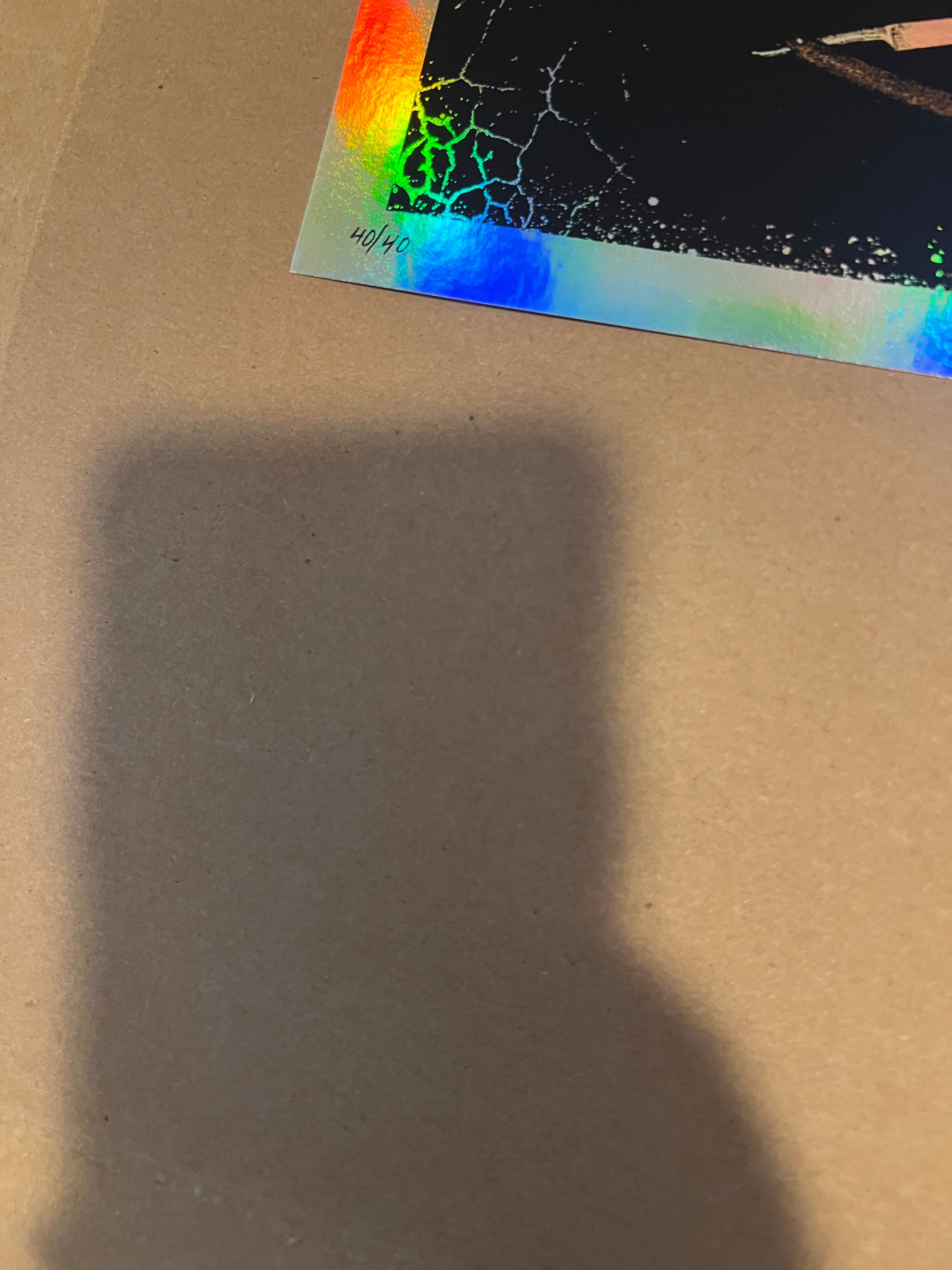 Timothy Pittides "Pride" Rainbow Foil rare 40/40 perfect!