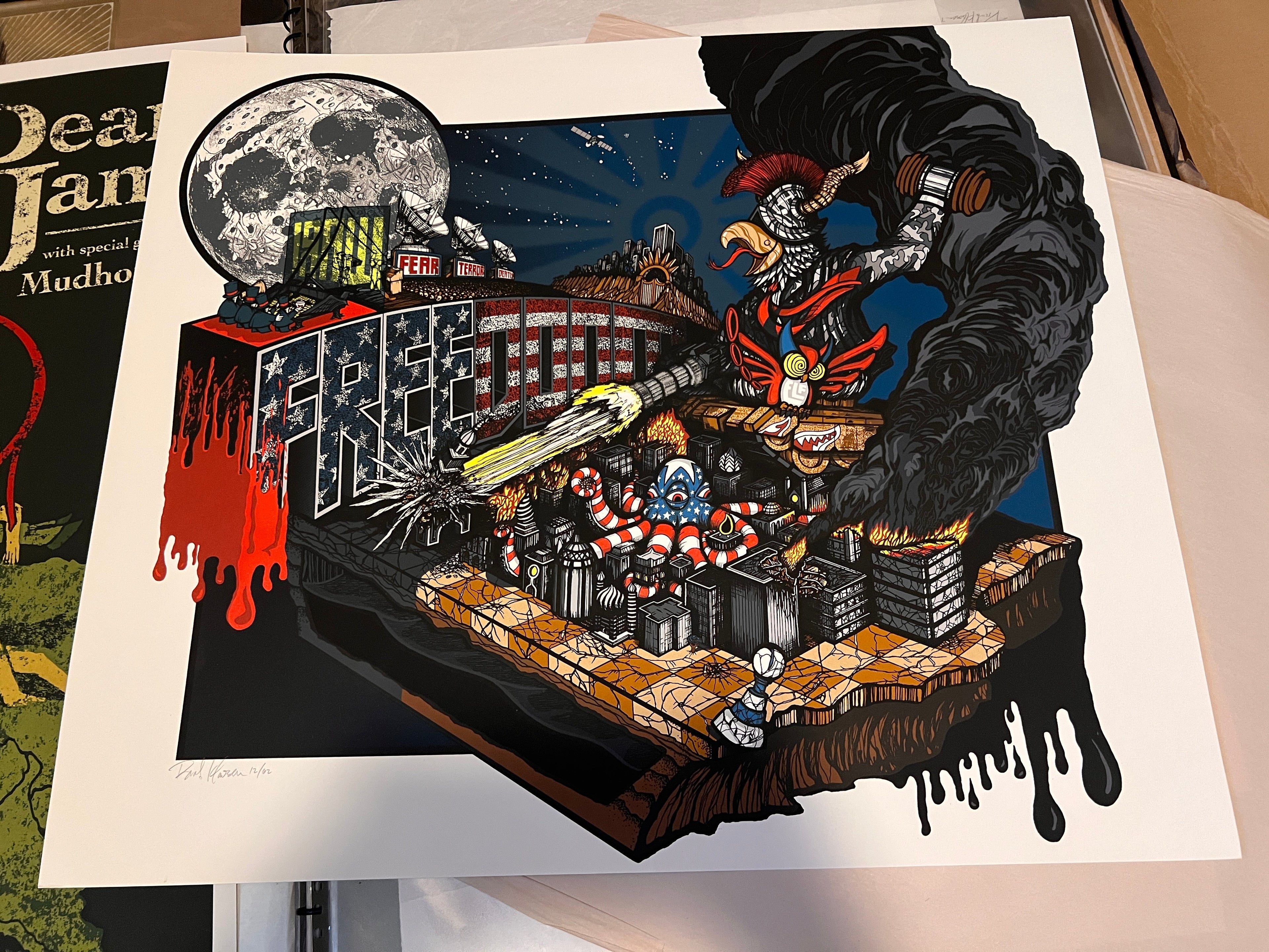 Brad Klausen Judge poster 12/62 signed