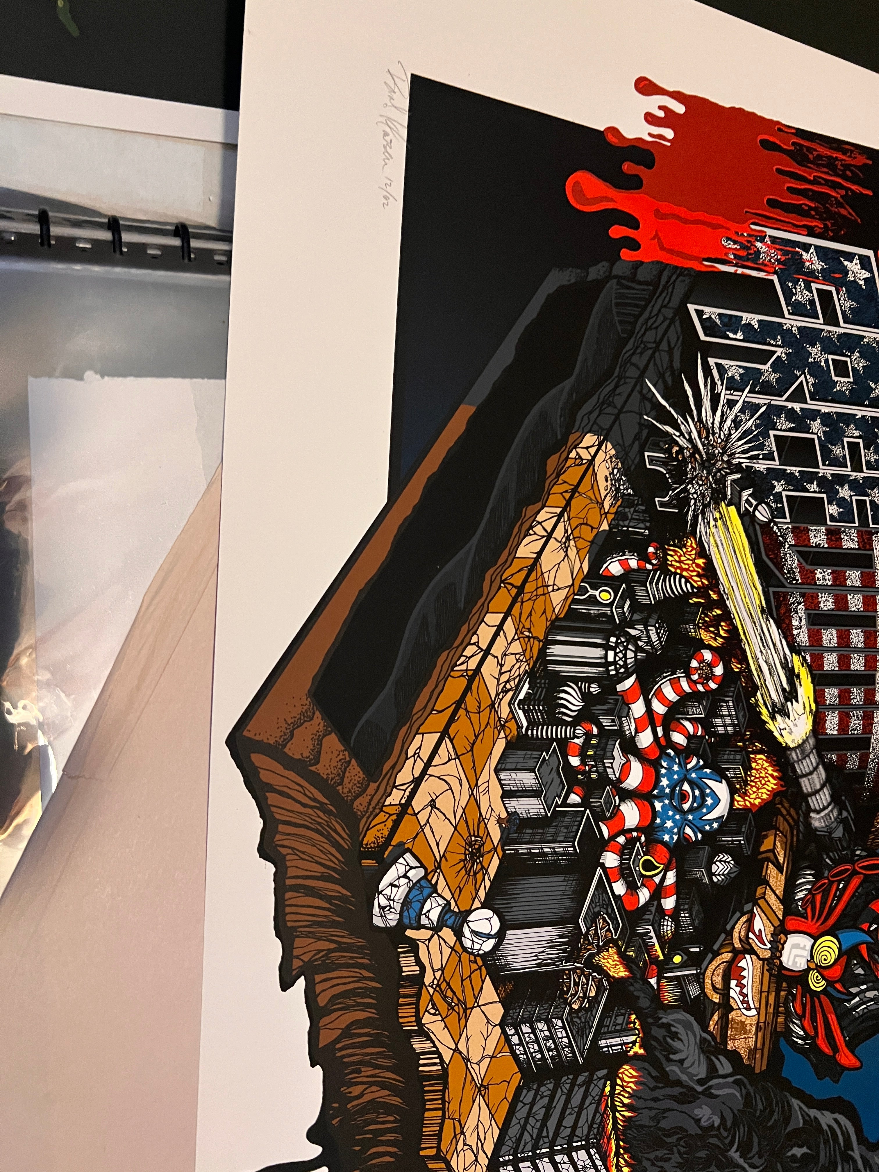 Brad Klausen Judge poster 12/62 signed