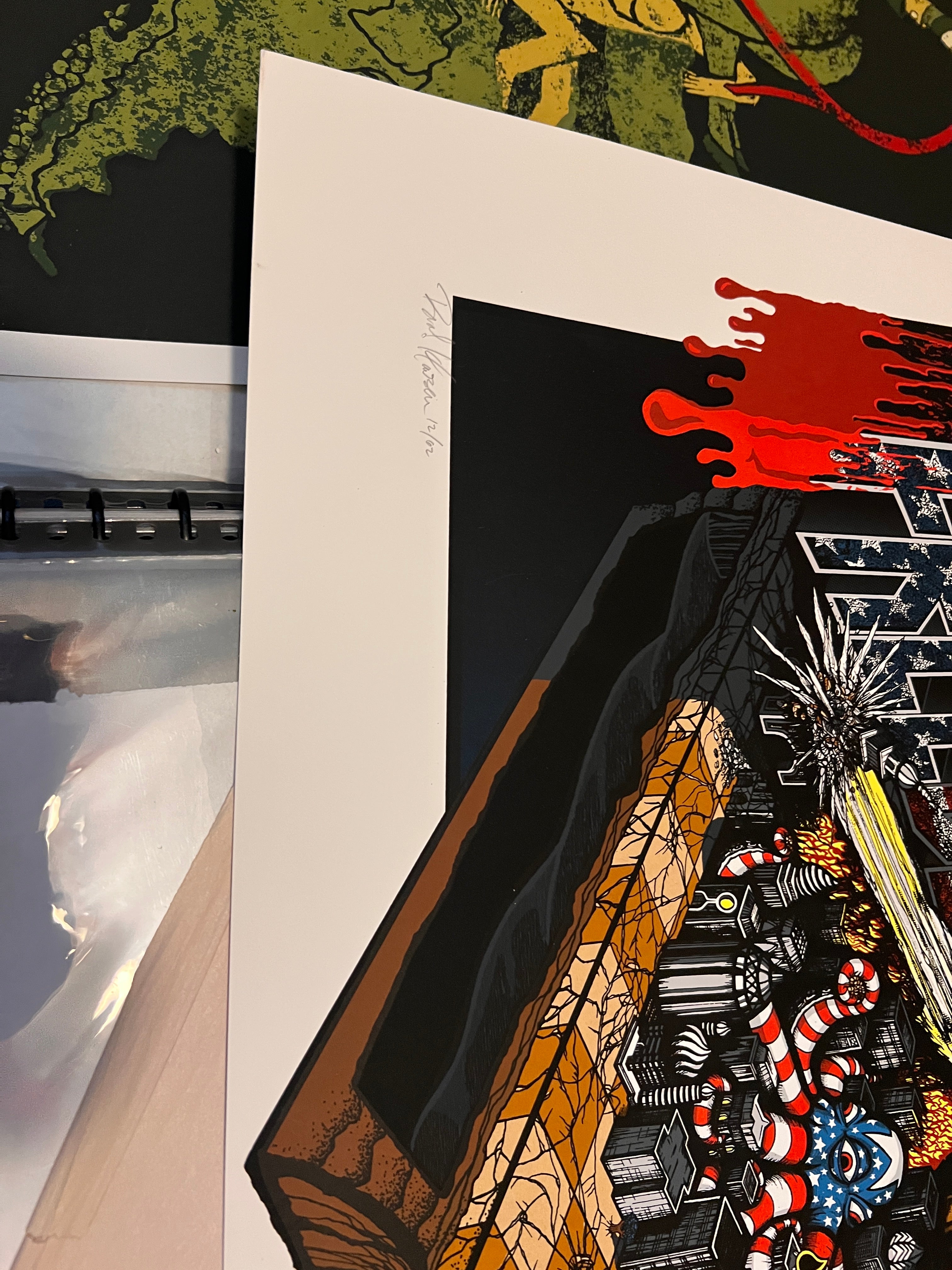 Brad Klausen Judge poster 12/62 signed