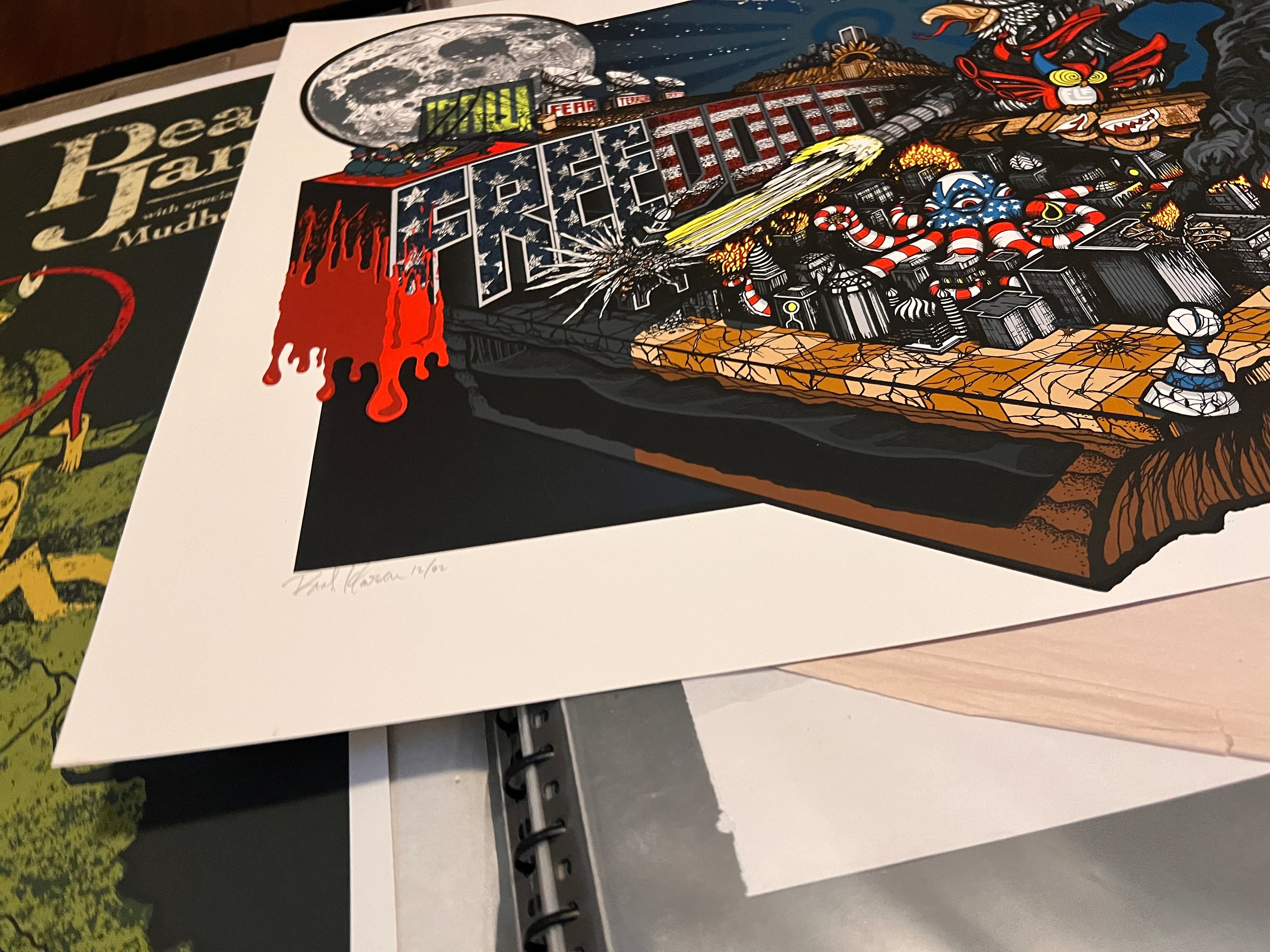 Brad Klausen Judge poster 12/62 signed