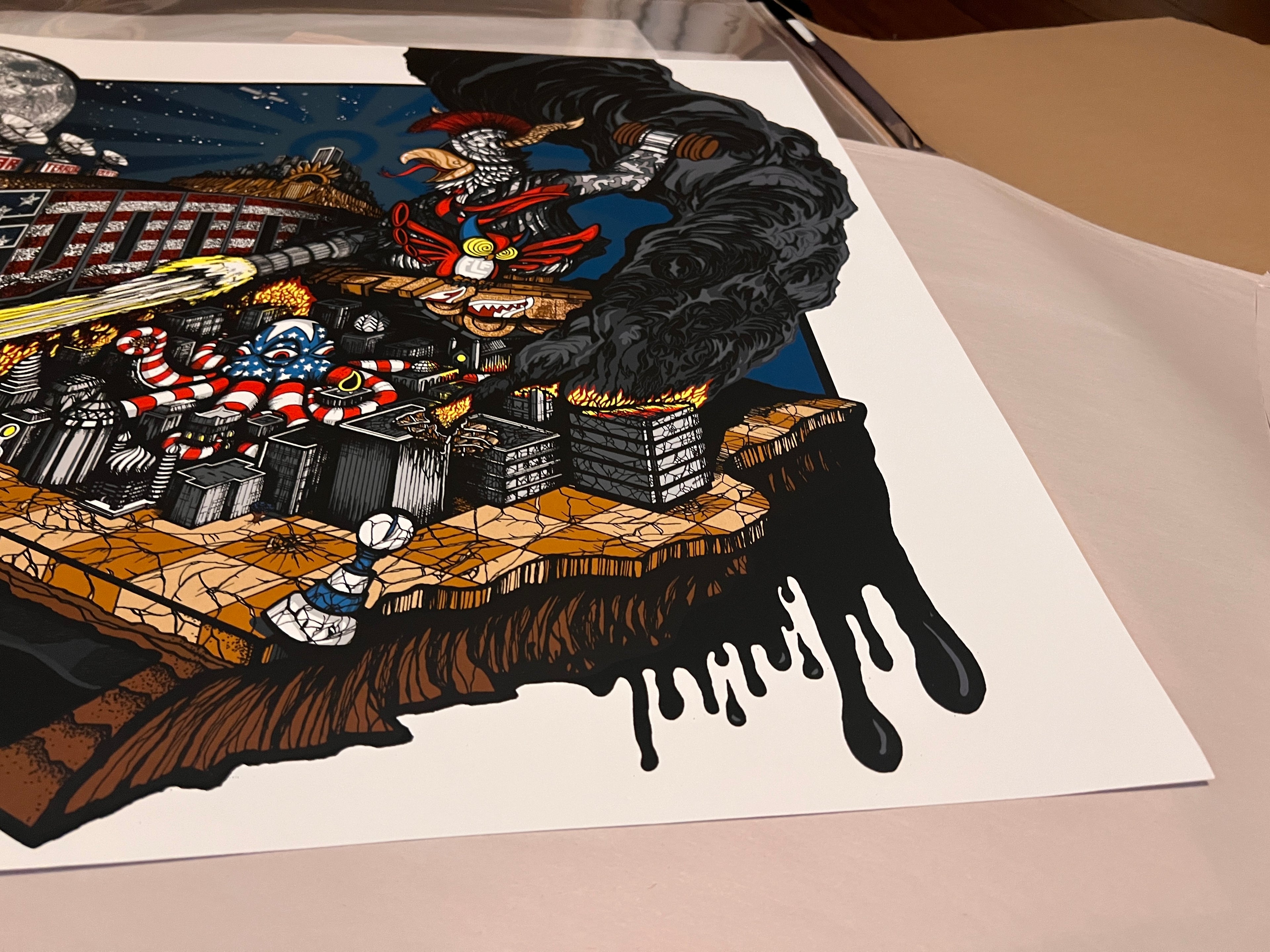 Brad Klausen Judge poster 12/62 signed