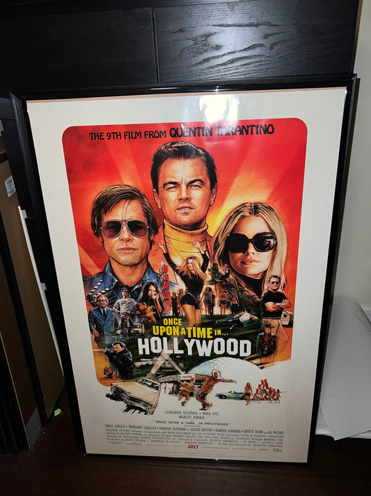 Once Upon a Time in Hollywood 27x40 2019 Movie Poster Near Mint!