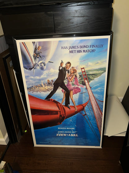 A View to a Kill United Artists 1985 Movie Poster Original 27x41!