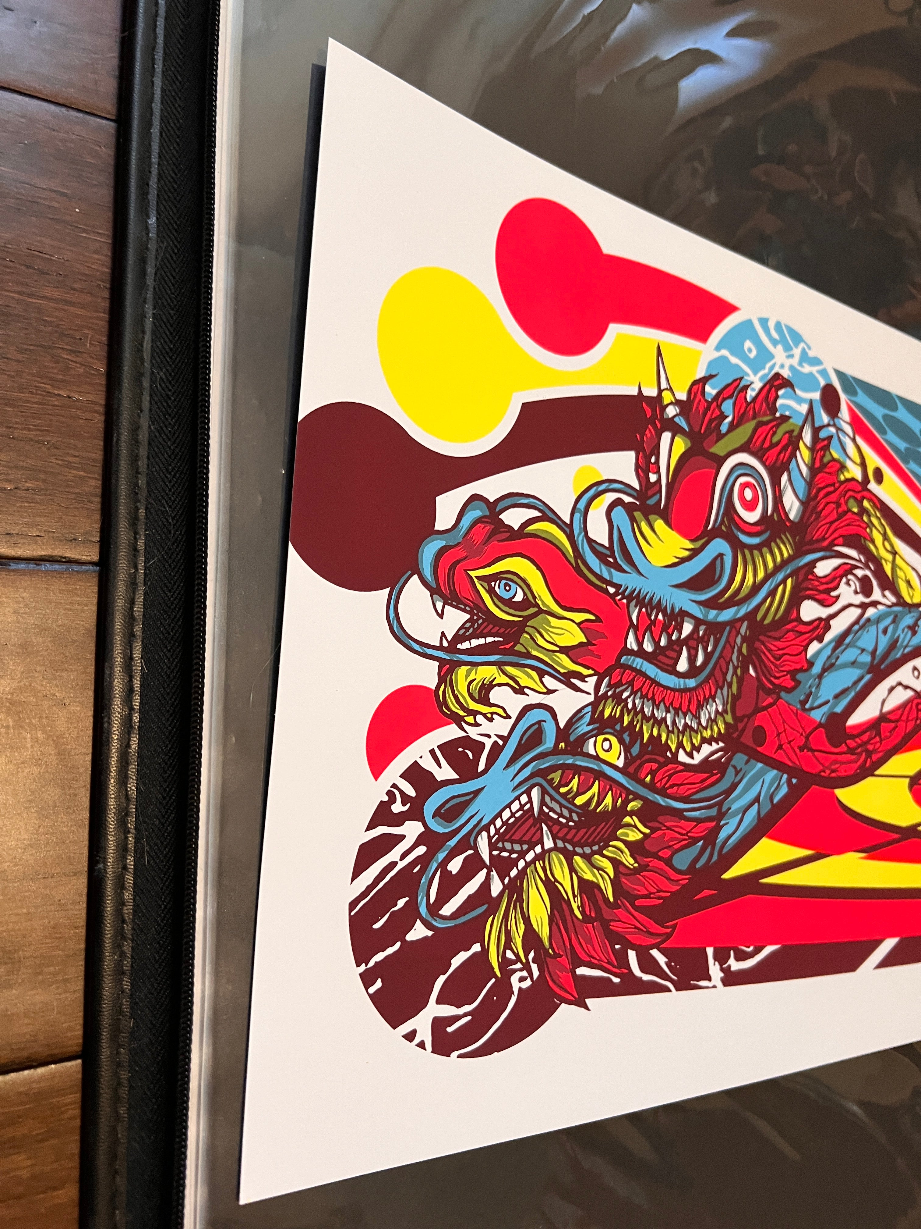 Brad Klausen MLB Dock Ellis No hitter Limited Poster SIGNED