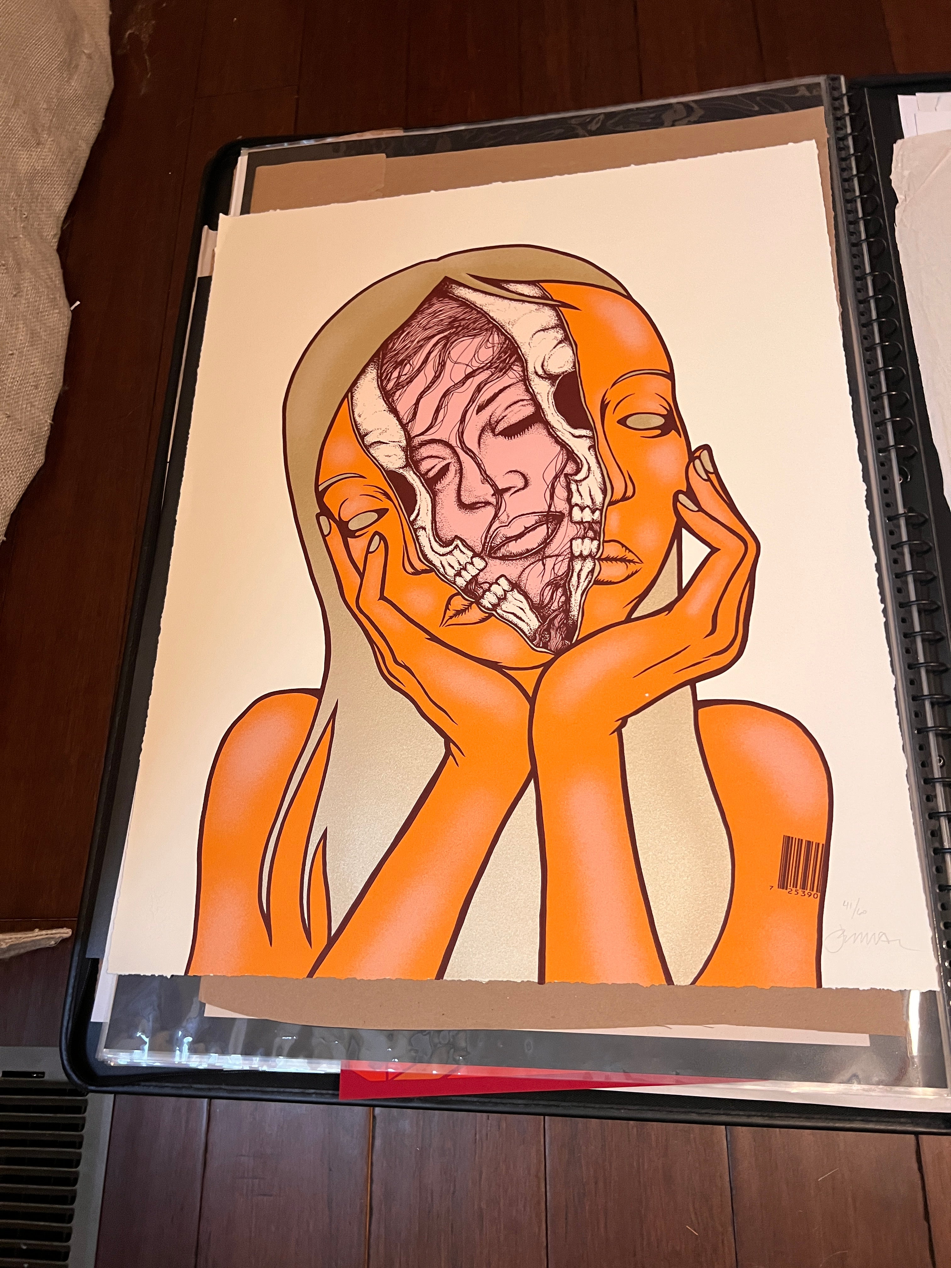 Jermaine Rogers Pneuma 2017 Cotton Rag edition Signed 41/60!