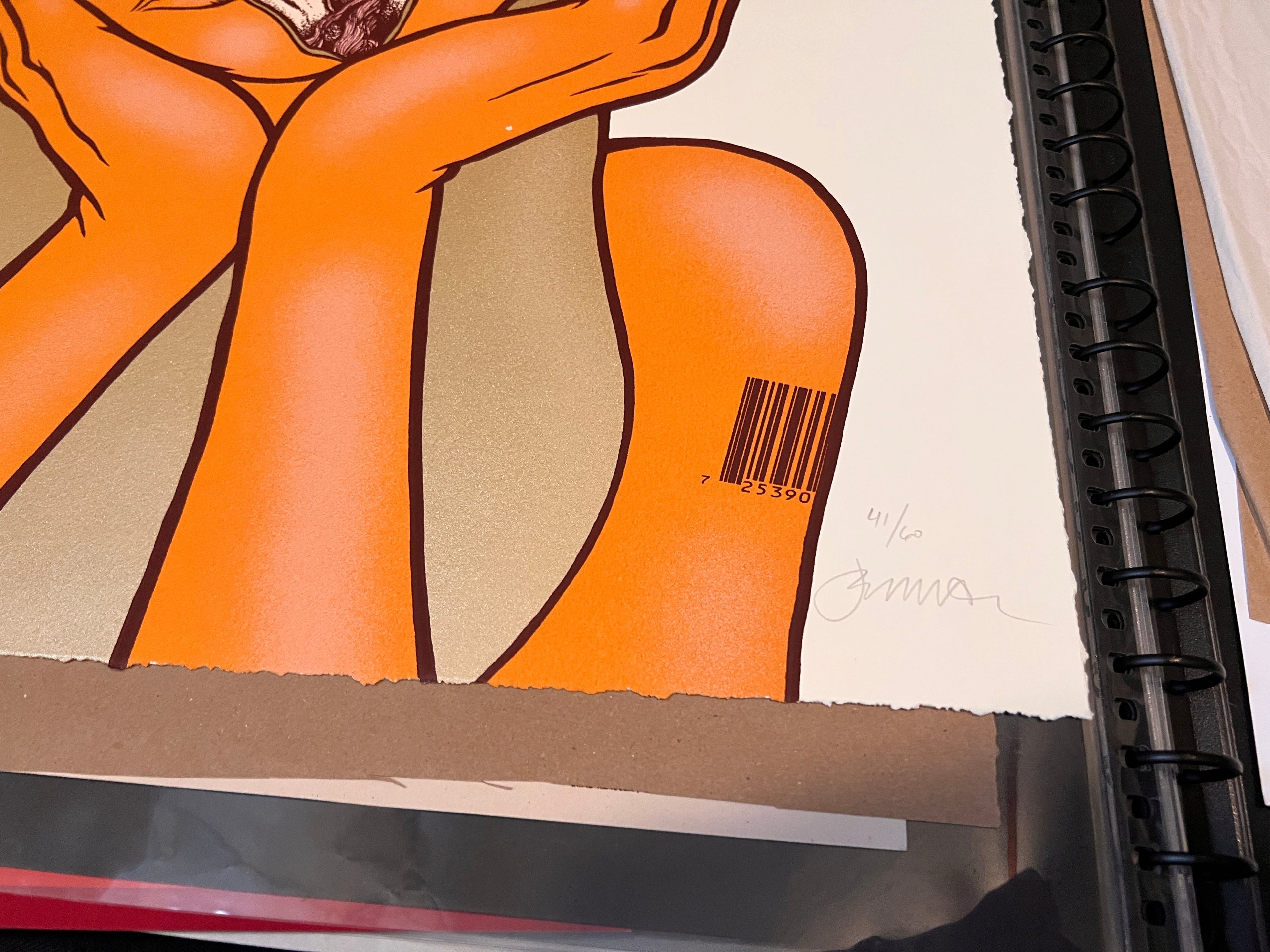 Jermaine Rogers Pneuma 2017 Cotton Rag edition Signed 41/60!