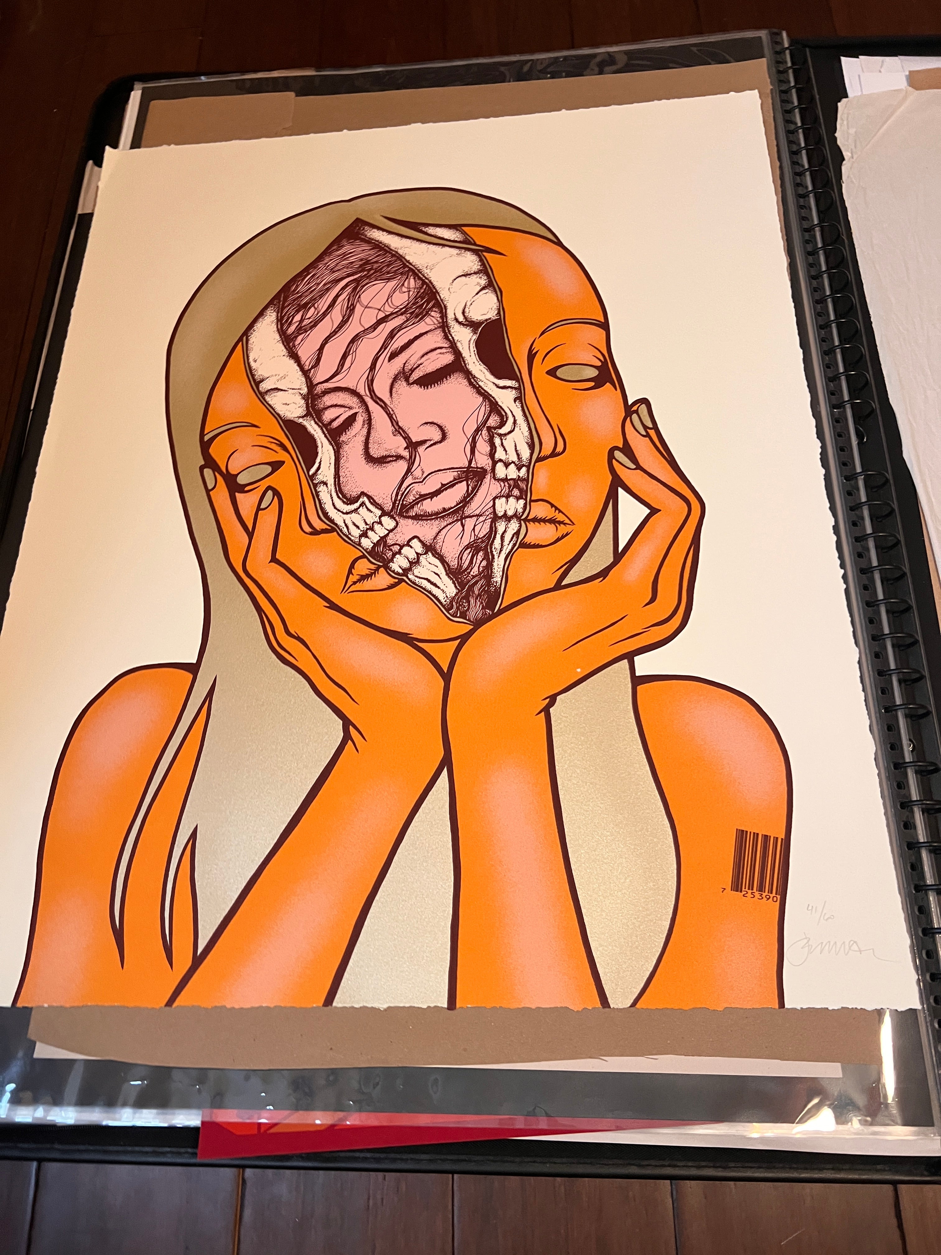 Jermaine Rogers Pneuma 2017 Cotton Rag edition Signed 41/60!