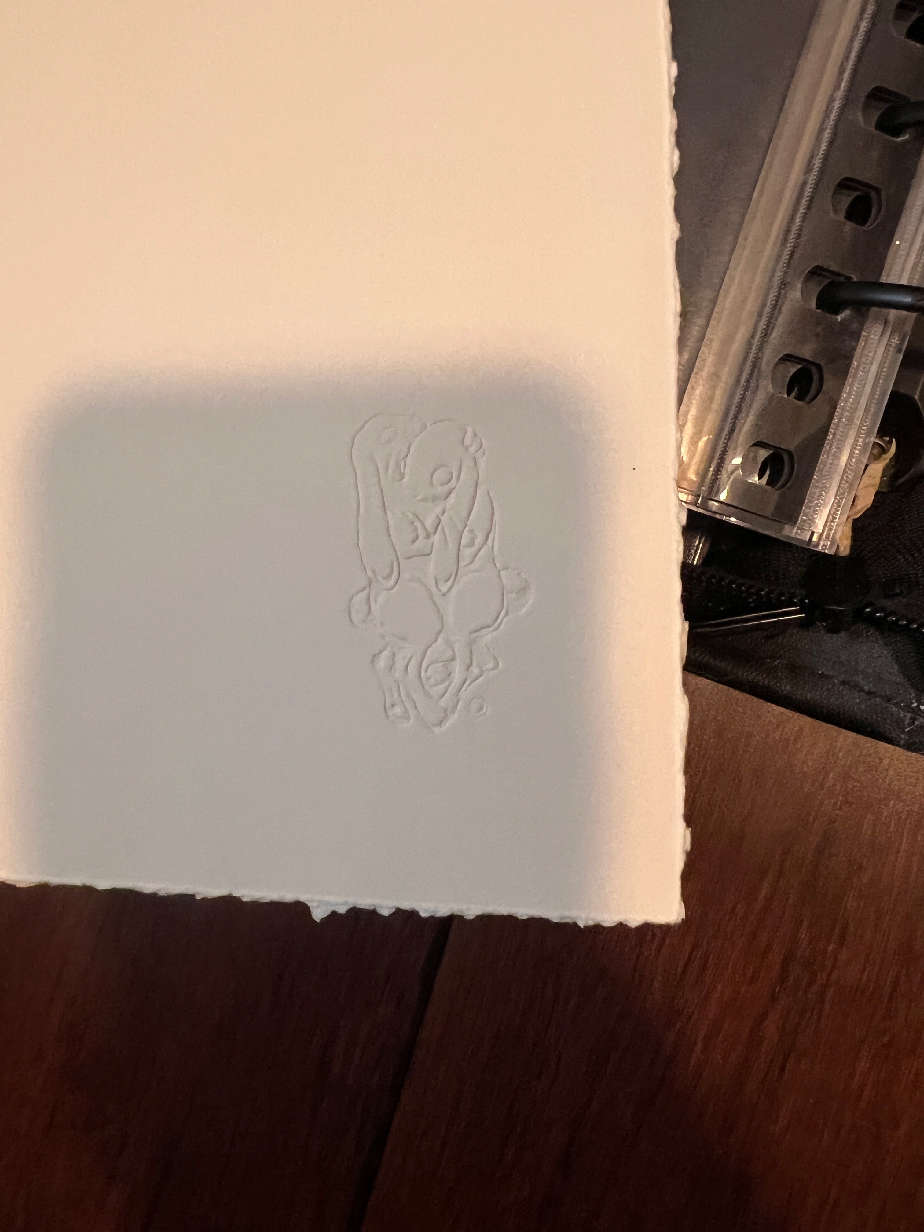 Jermaine Rogers Pneuma 2017 Cotton Rag edition Signed 41/60!