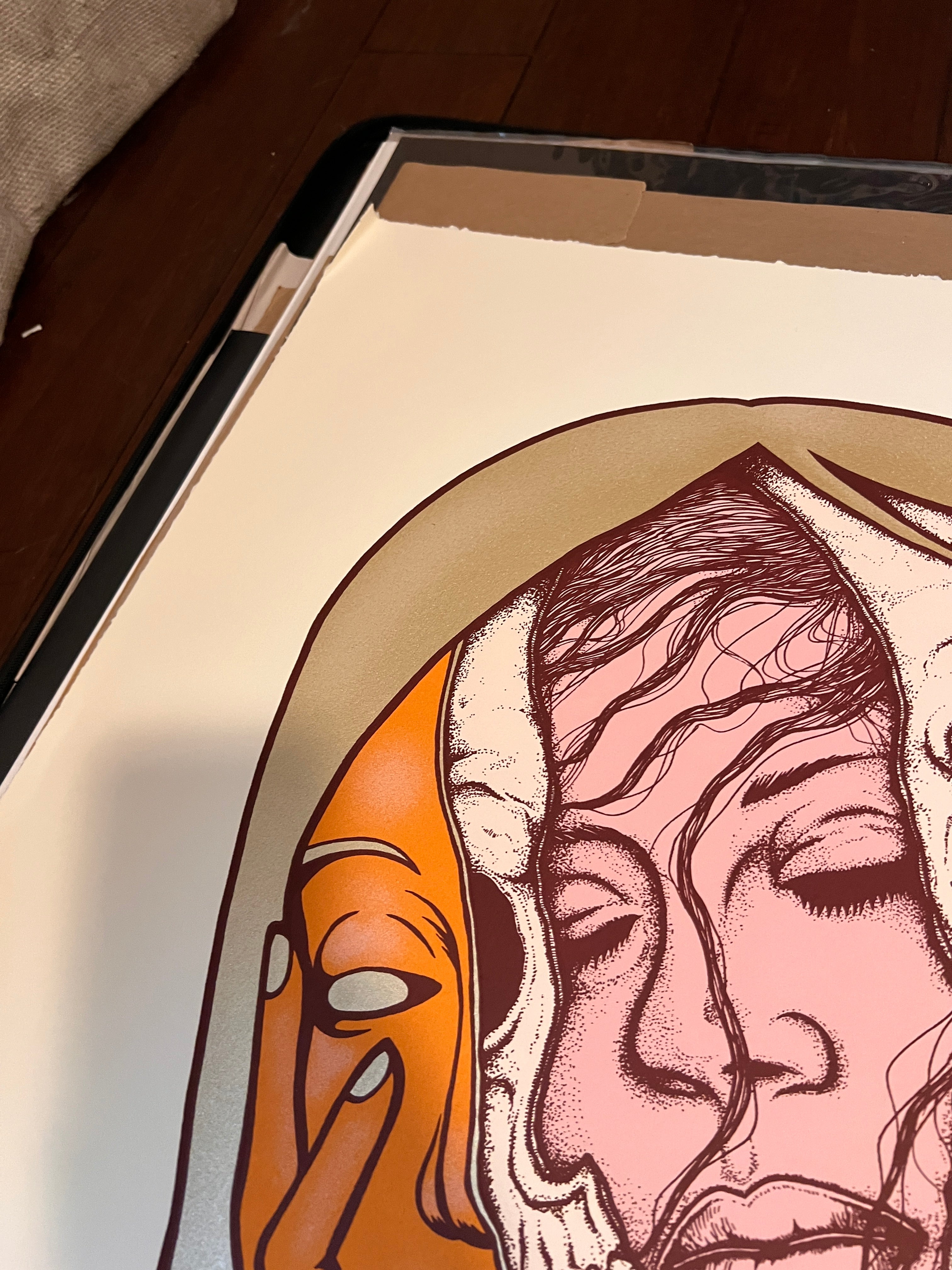 Jermaine Rogers Pneuma 2017 Cotton Rag edition Signed 41/60!