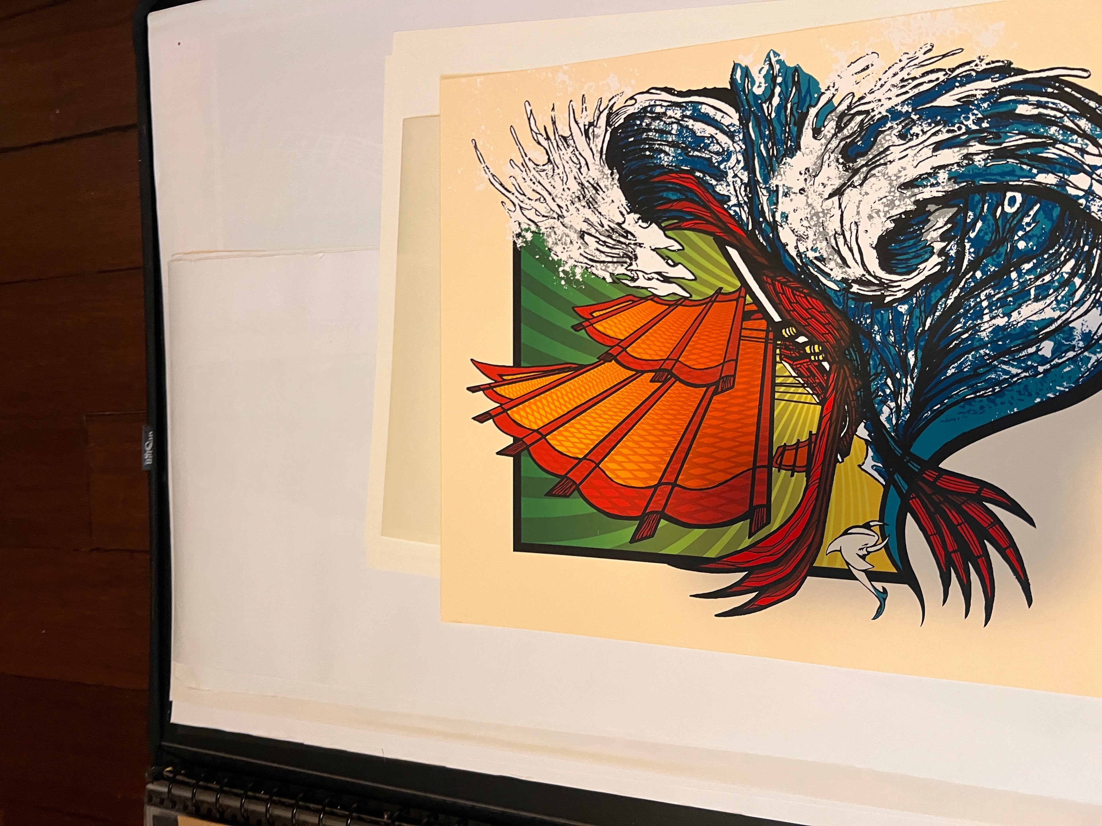 Escape From Absurdia Day 7 by Brad Klausen 2009 Pearl Jam