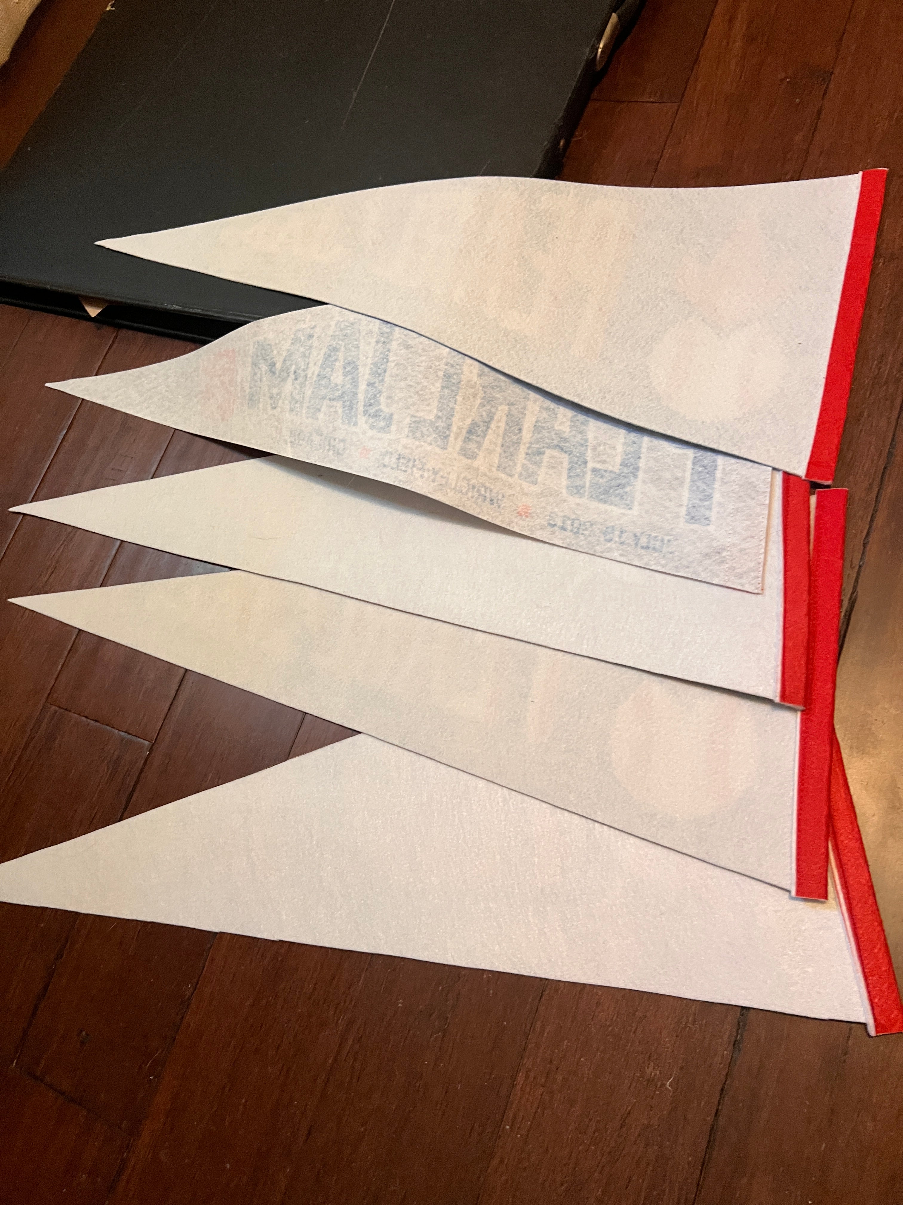 Pearl Jam 2016 Baseball Flags Pennant bundle like new!