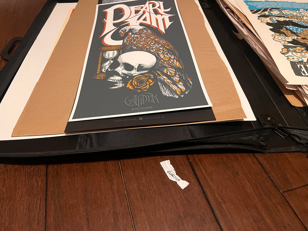 Pearl Jam Soundgarden June 19th 2008 Camden Klausen 12x24 Poster!