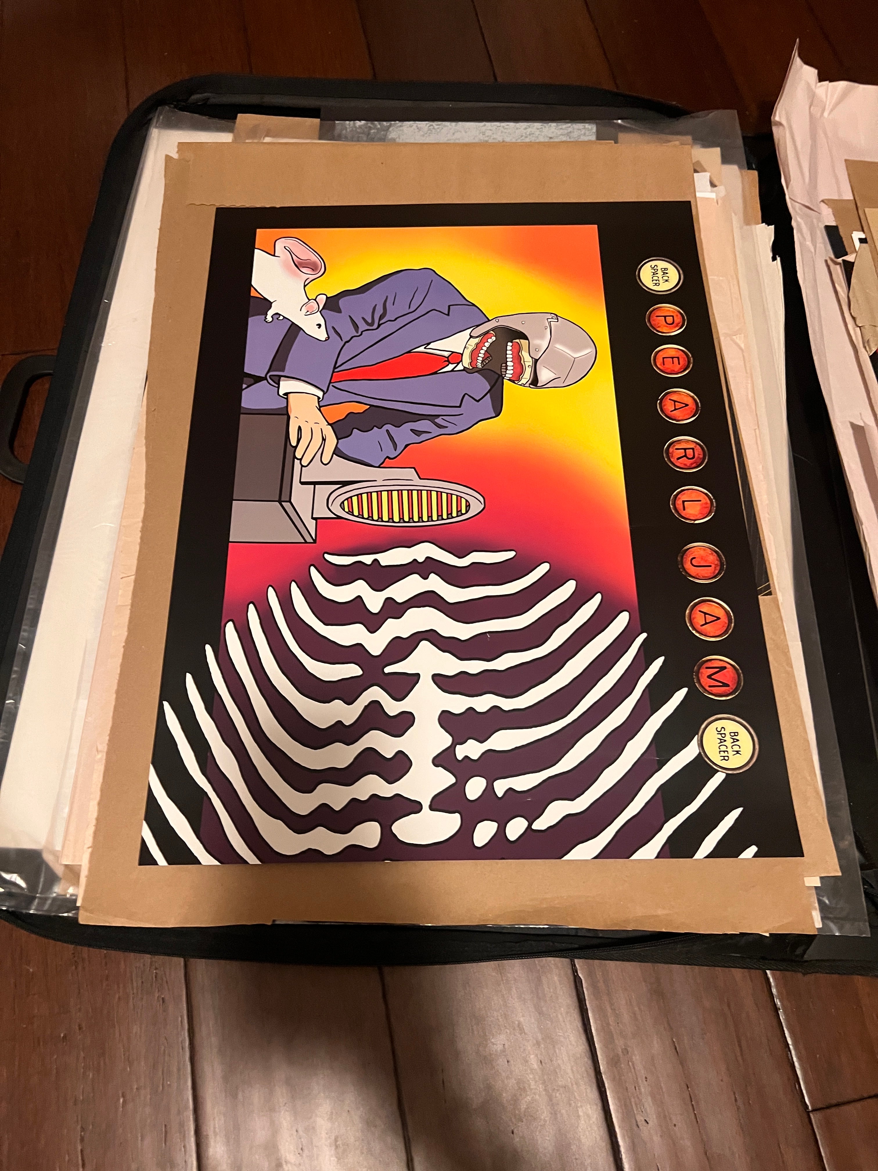 Backspacer Pearl Jam Poster 18x24!
