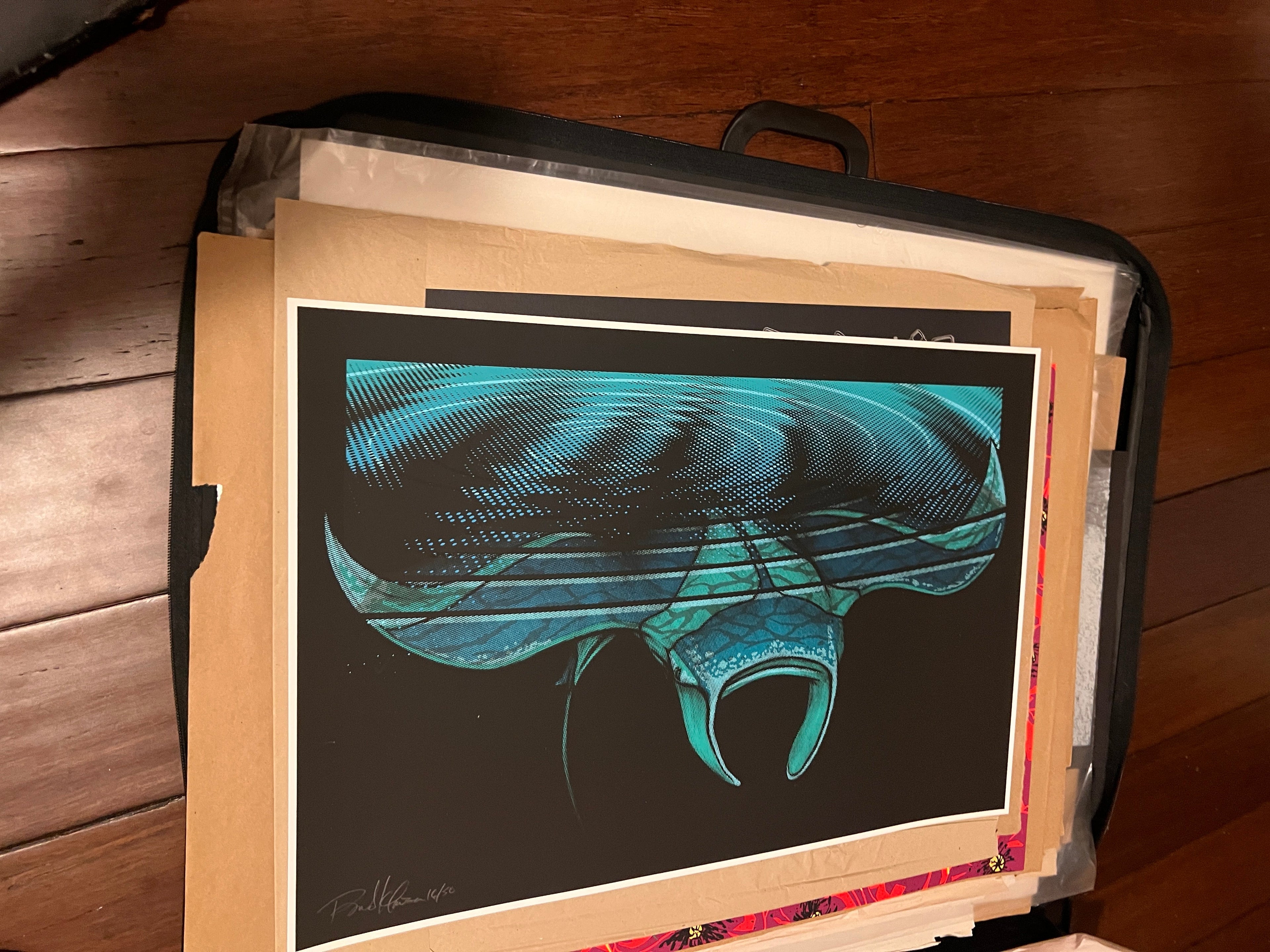 In the Moonlight Brad Klausen Signed Art Poster!