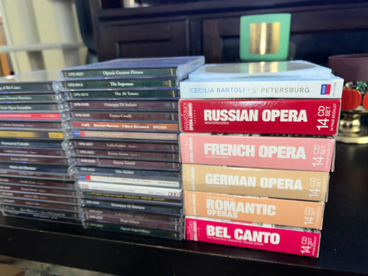 Orchestra Classics Opera HUGE Music CD Bundle 106 CDs total!