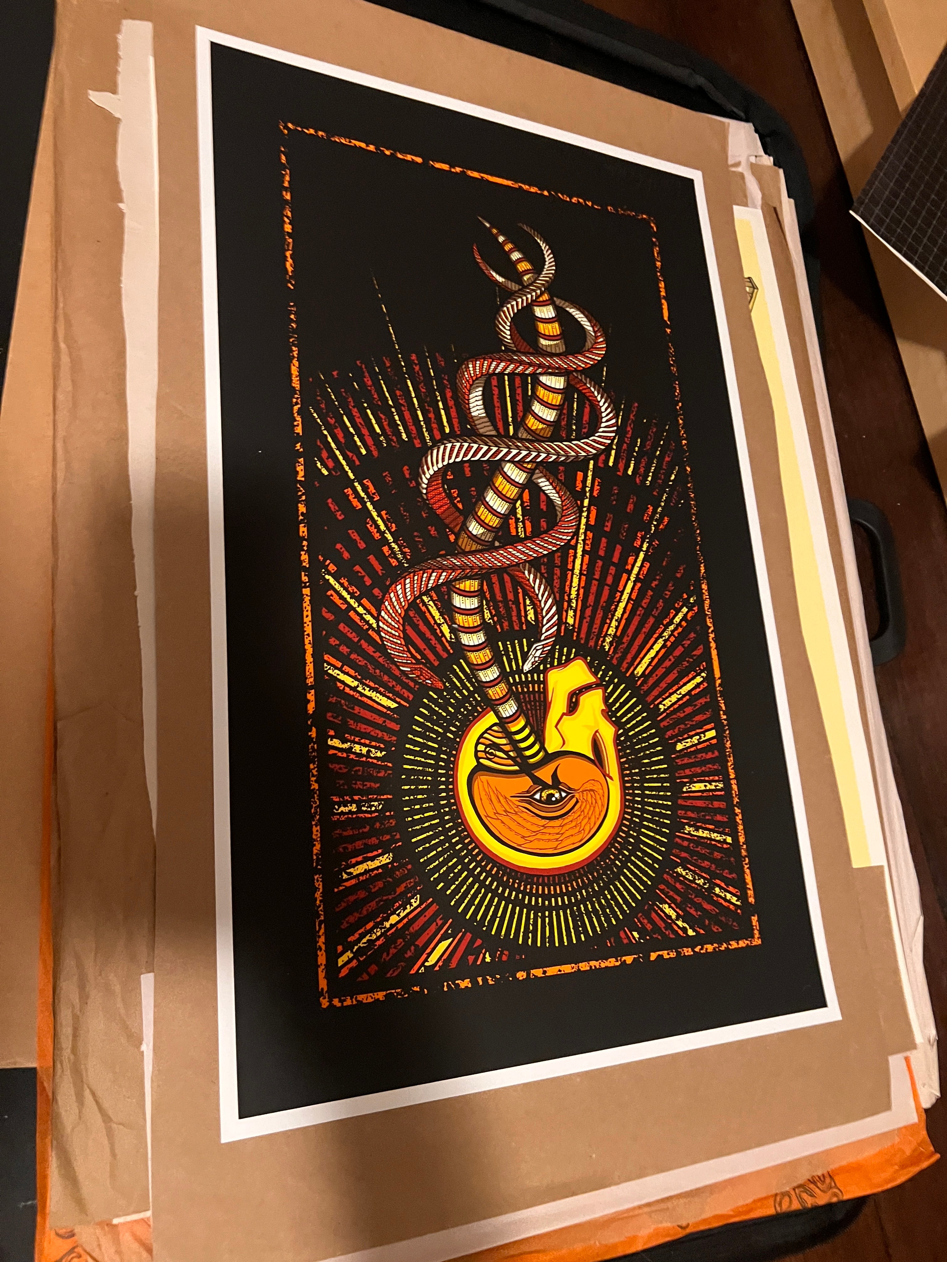 "Jacobs Ladder" by Brad Klausen Art Poster SIGNED SN!