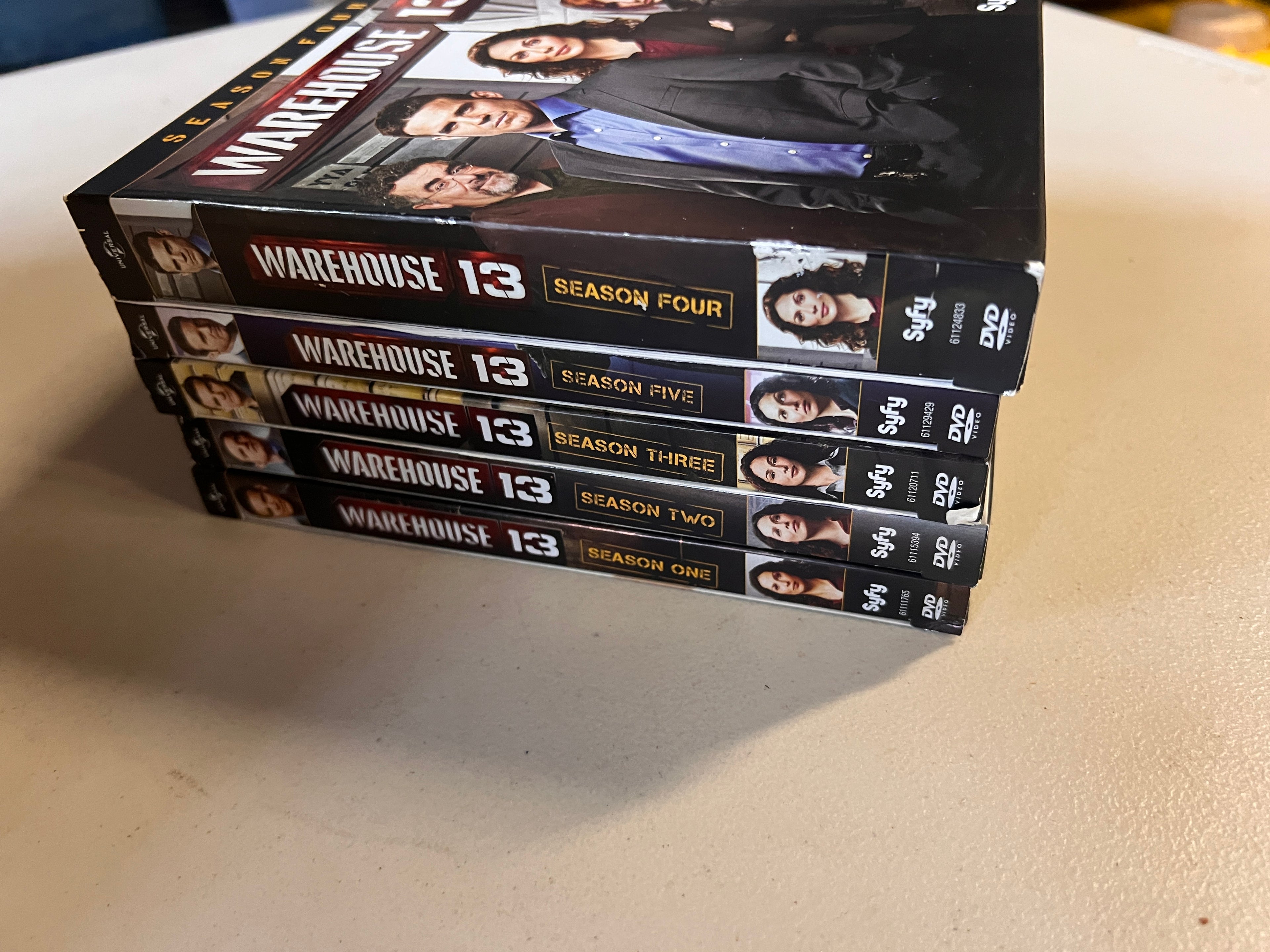 Warehouse 13 Seasons 1-5 DVD Excellent