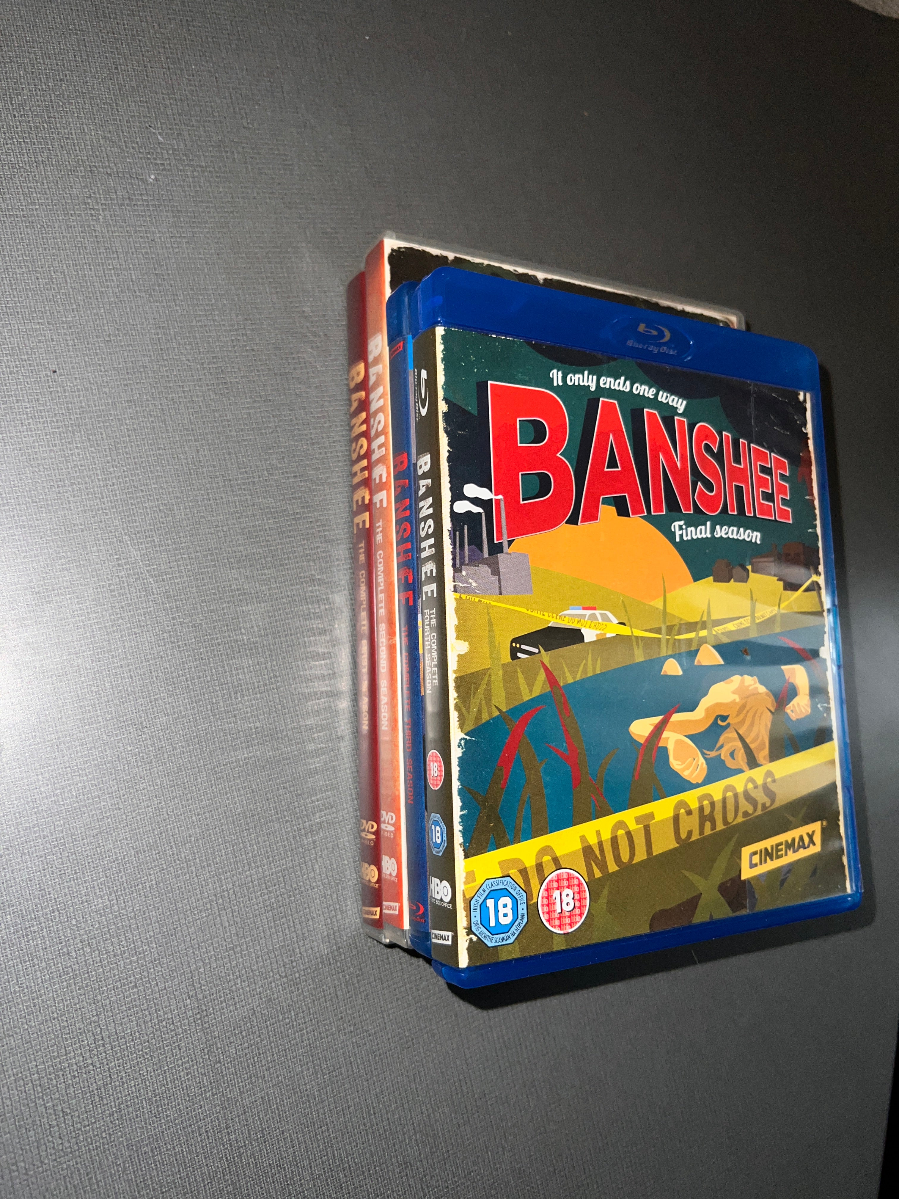 Banshee Season 1-4 DVD and Bluray Bundle