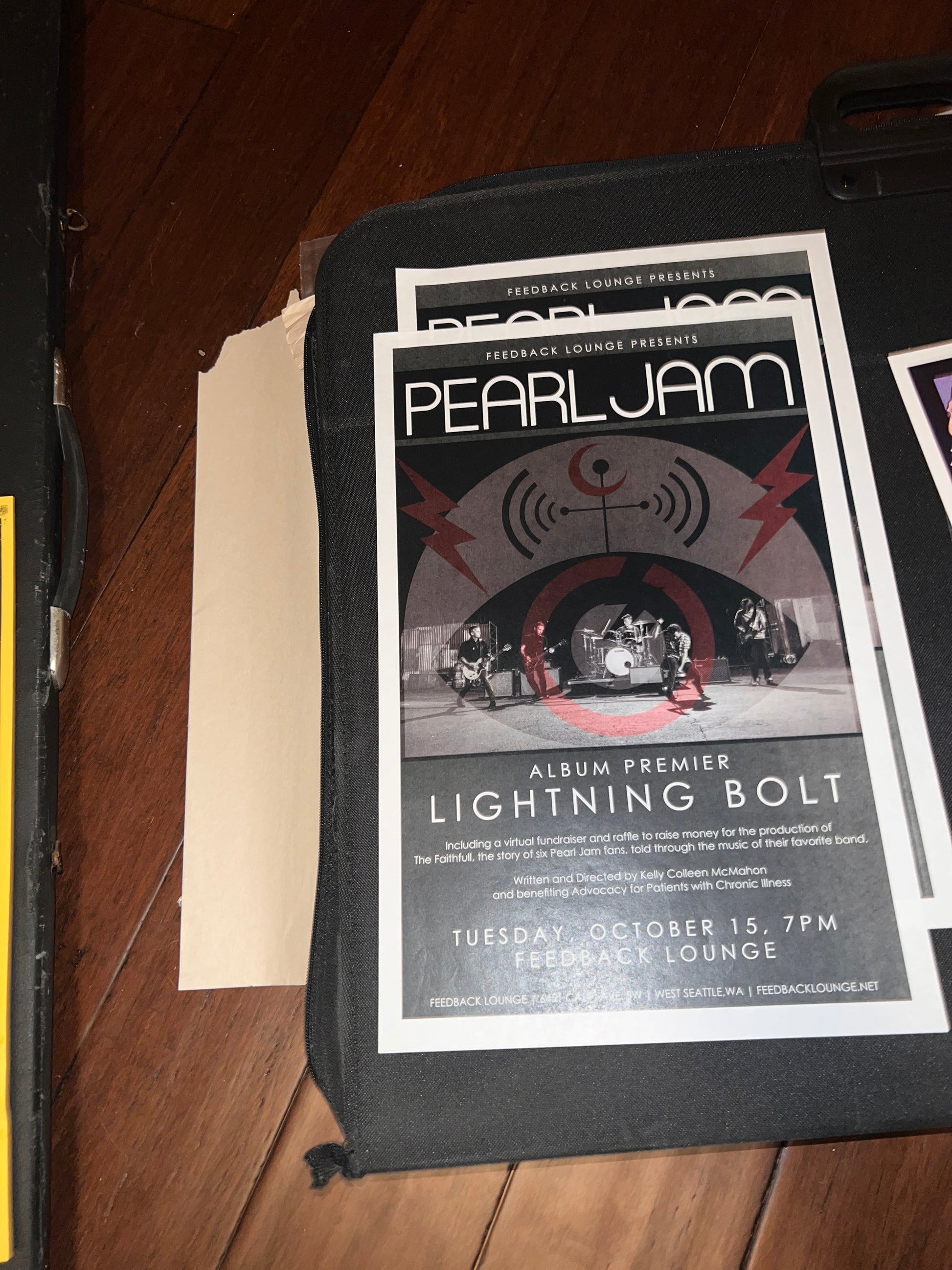 Bundle of Soundgarden And Pearl Jam concert Street Posters 13 total