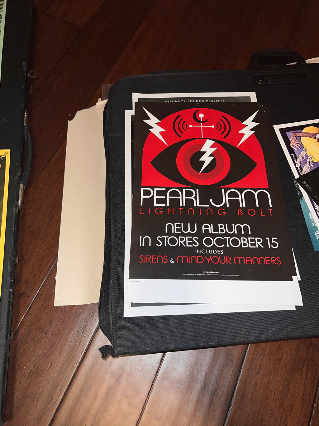 Bundle of Soundgarden And Pearl Jam concert Street Posters 13 total