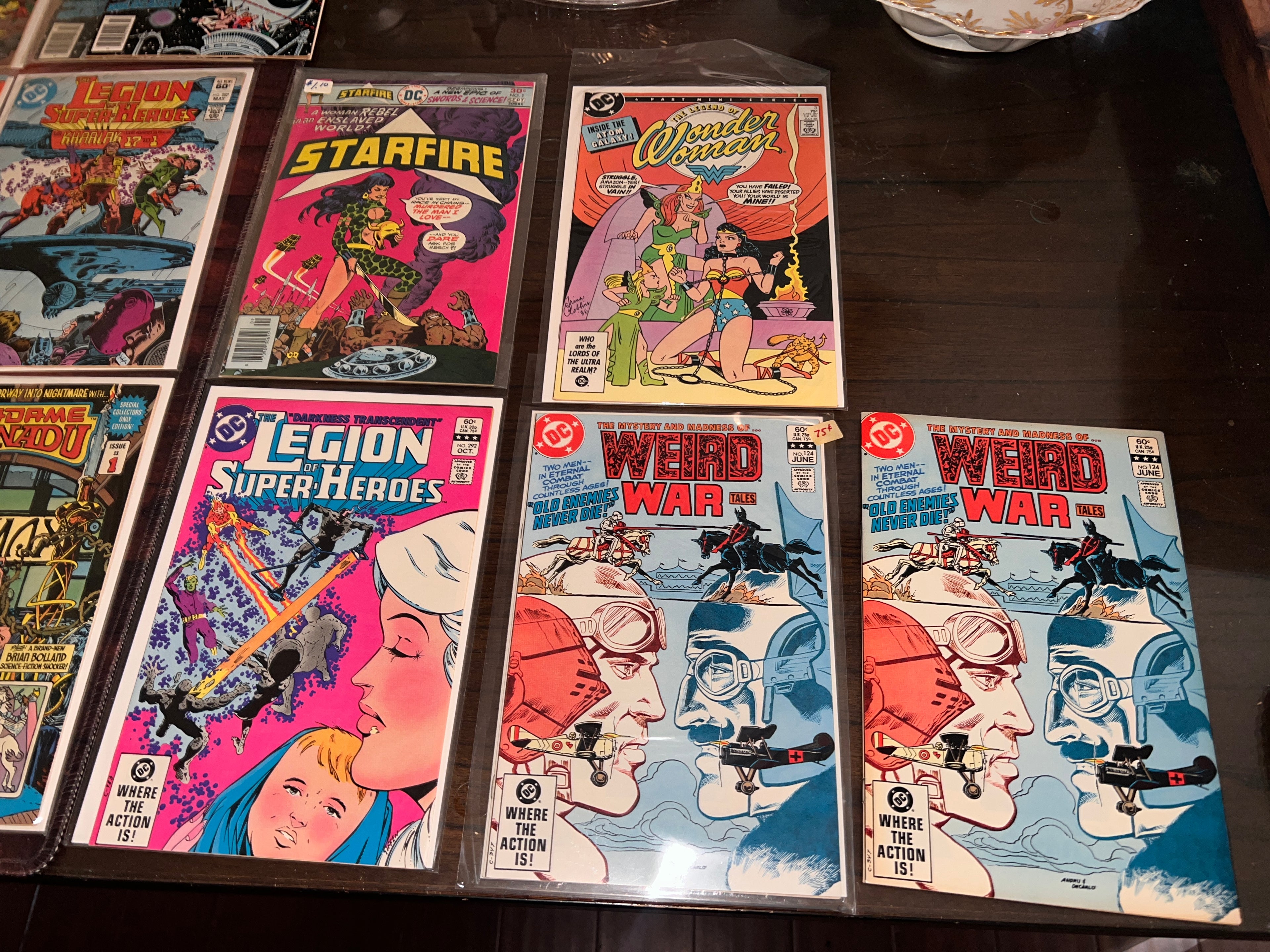 Bundle of DC Thriller Batman Wonderwoman Antique Comics 29 total