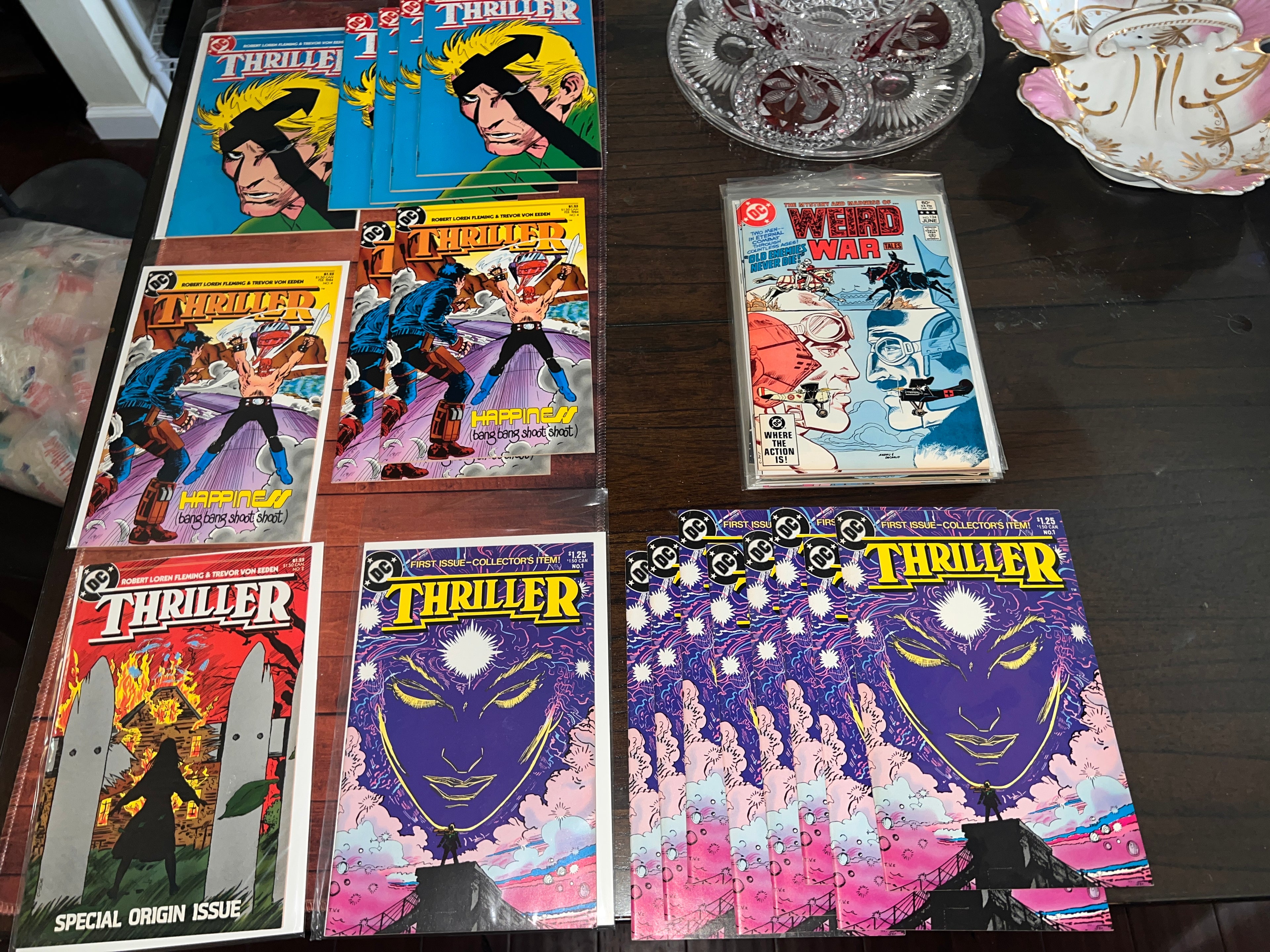 Bundle of DC Thriller Batman Wonderwoman Antique Comics 29 total