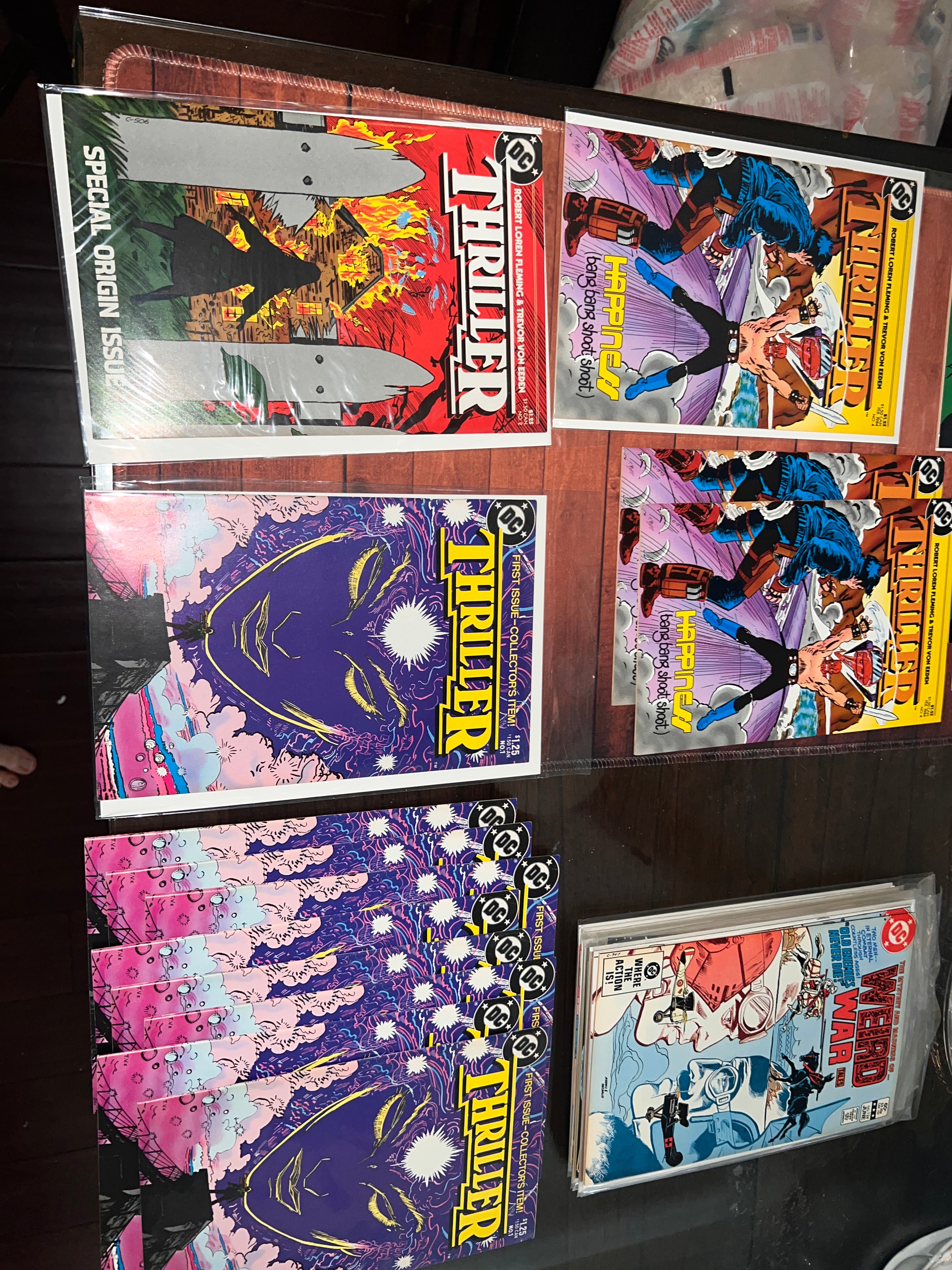 Bundle of DC Thriller Batman Wonderwoman Antique Comics 29 total