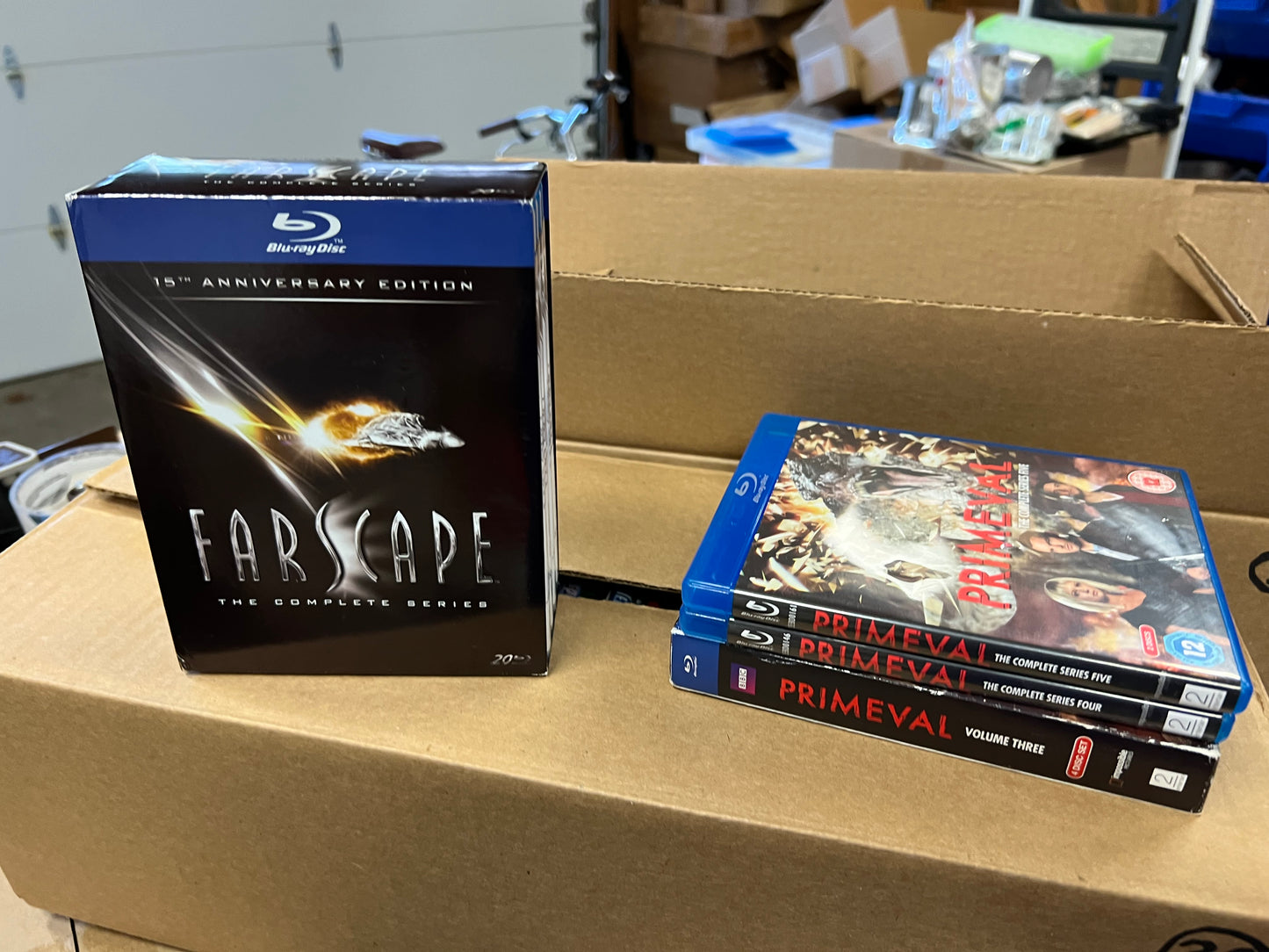 Bluray Bundle of Collector edition tv shows Farscape GOT Continuum and more!