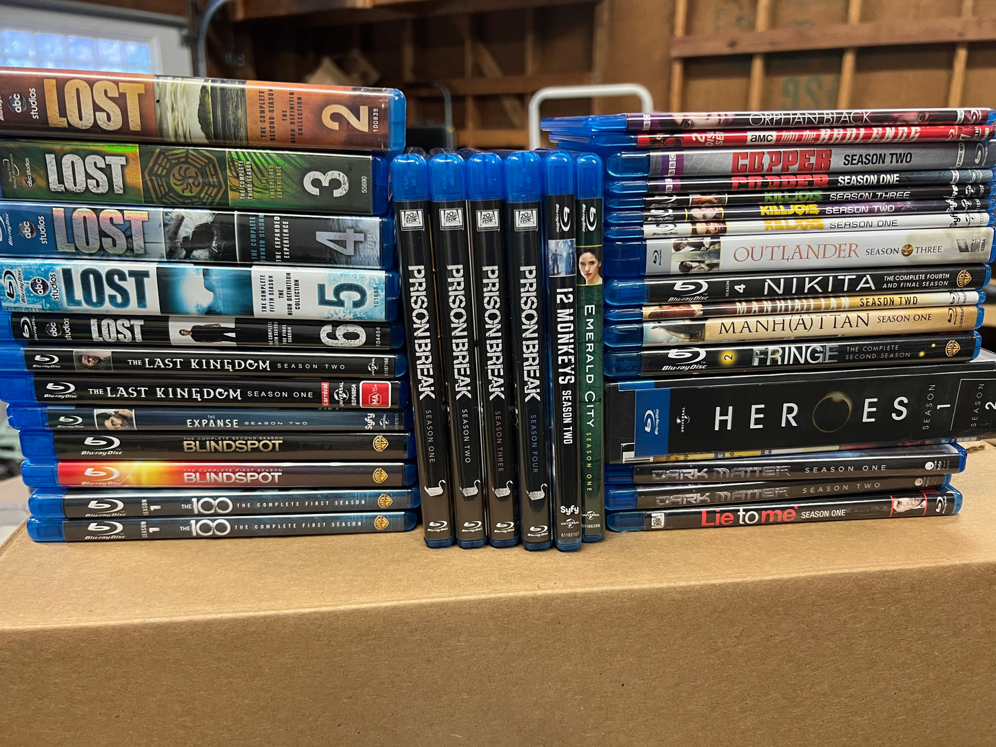 Amazing Bluray Bundle of rare TV Shows!