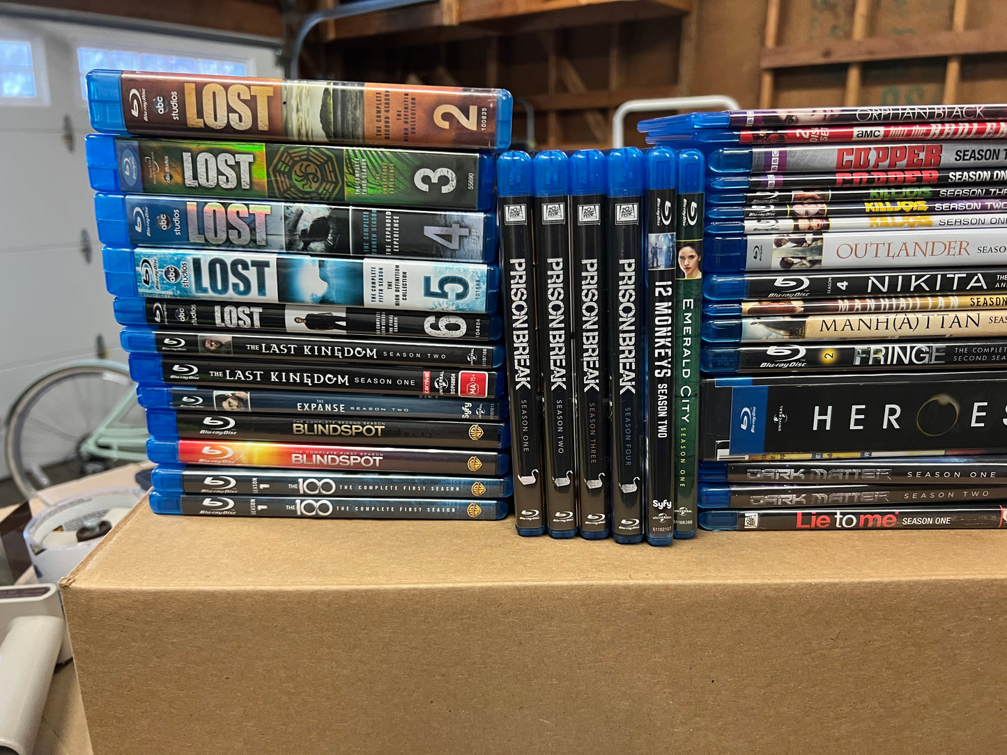 Amazing Bluray Bundle of rare TV Shows!