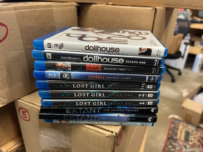 Amazing Bluray Bundle of rare TV Shows!