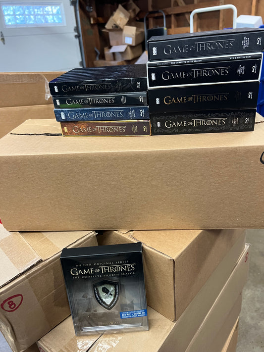 Game of Thrones Bluray Bundle!  Seasons 1-8 plus more!