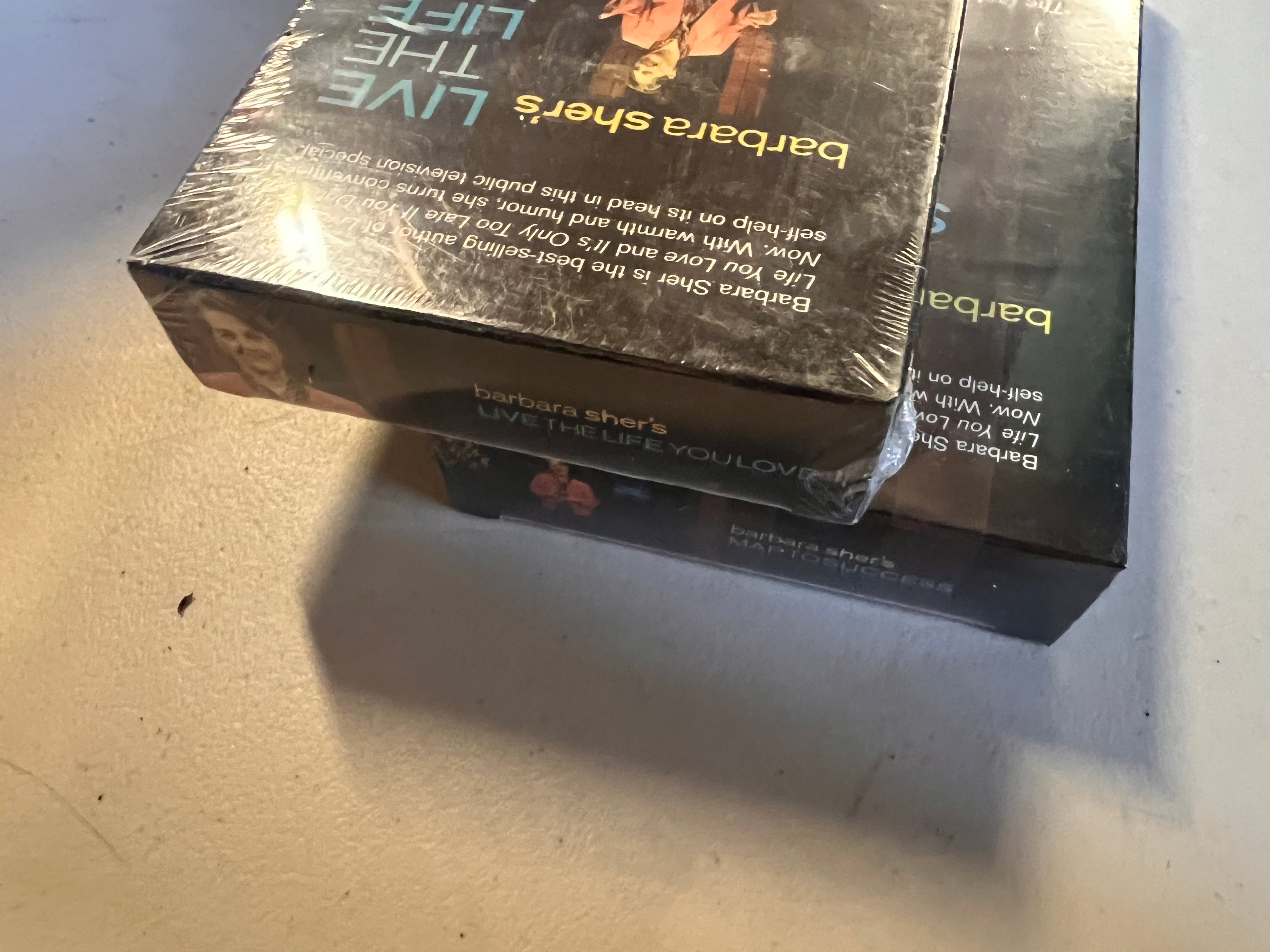 Barbara Sher's Map to Success and Live life you Love VHS