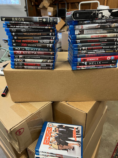 Super cool bluray bundle of tv shows and rare series