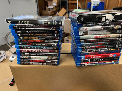 Super cool bluray bundle of tv shows and rare series